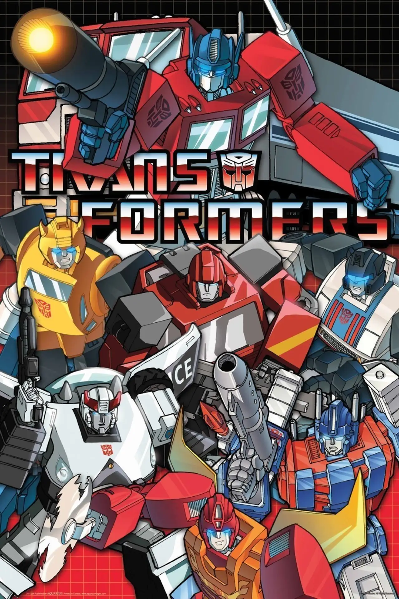 Постер к сериалу "Transformers"