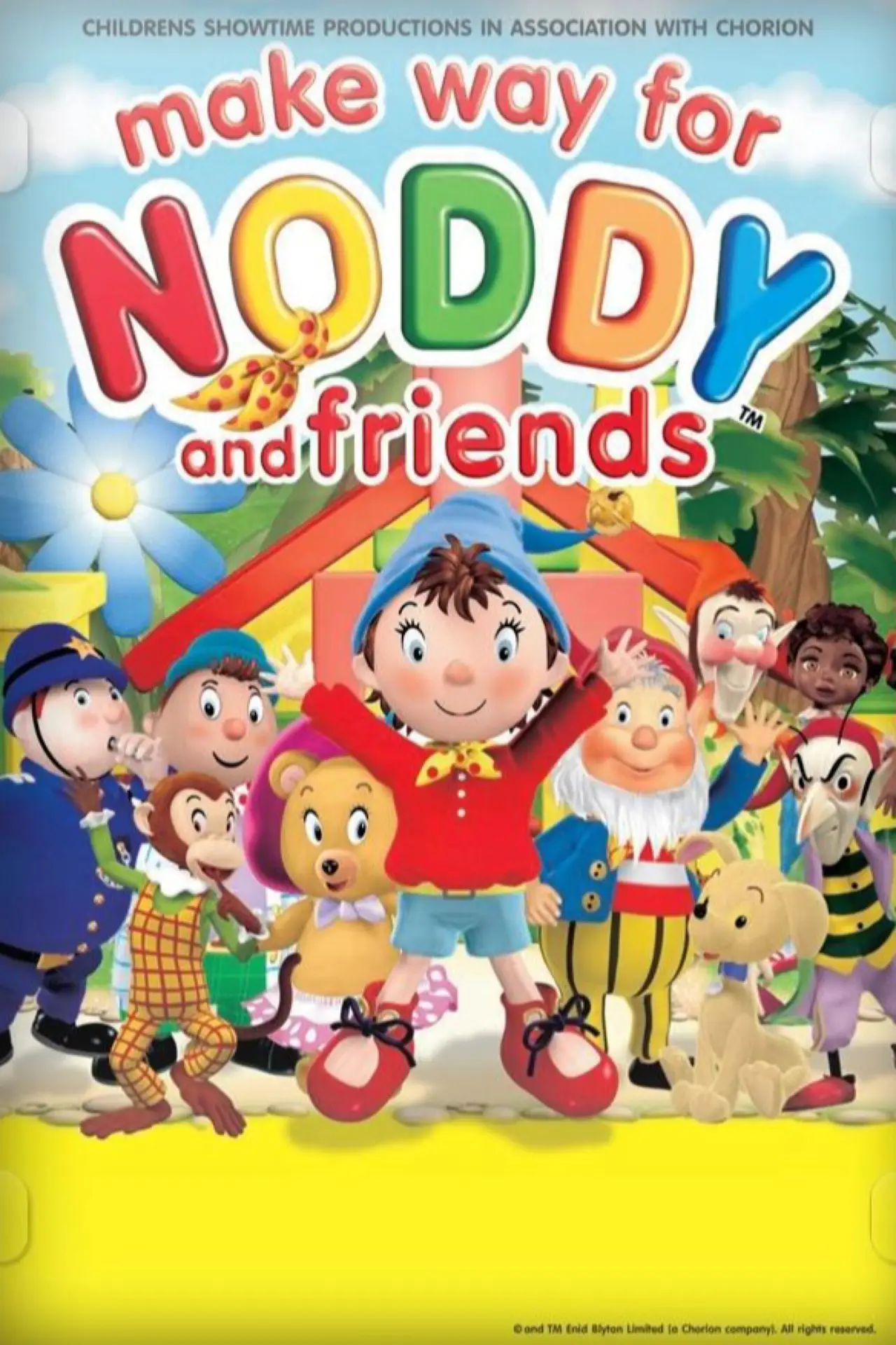 Plakat serialu "Noddy"