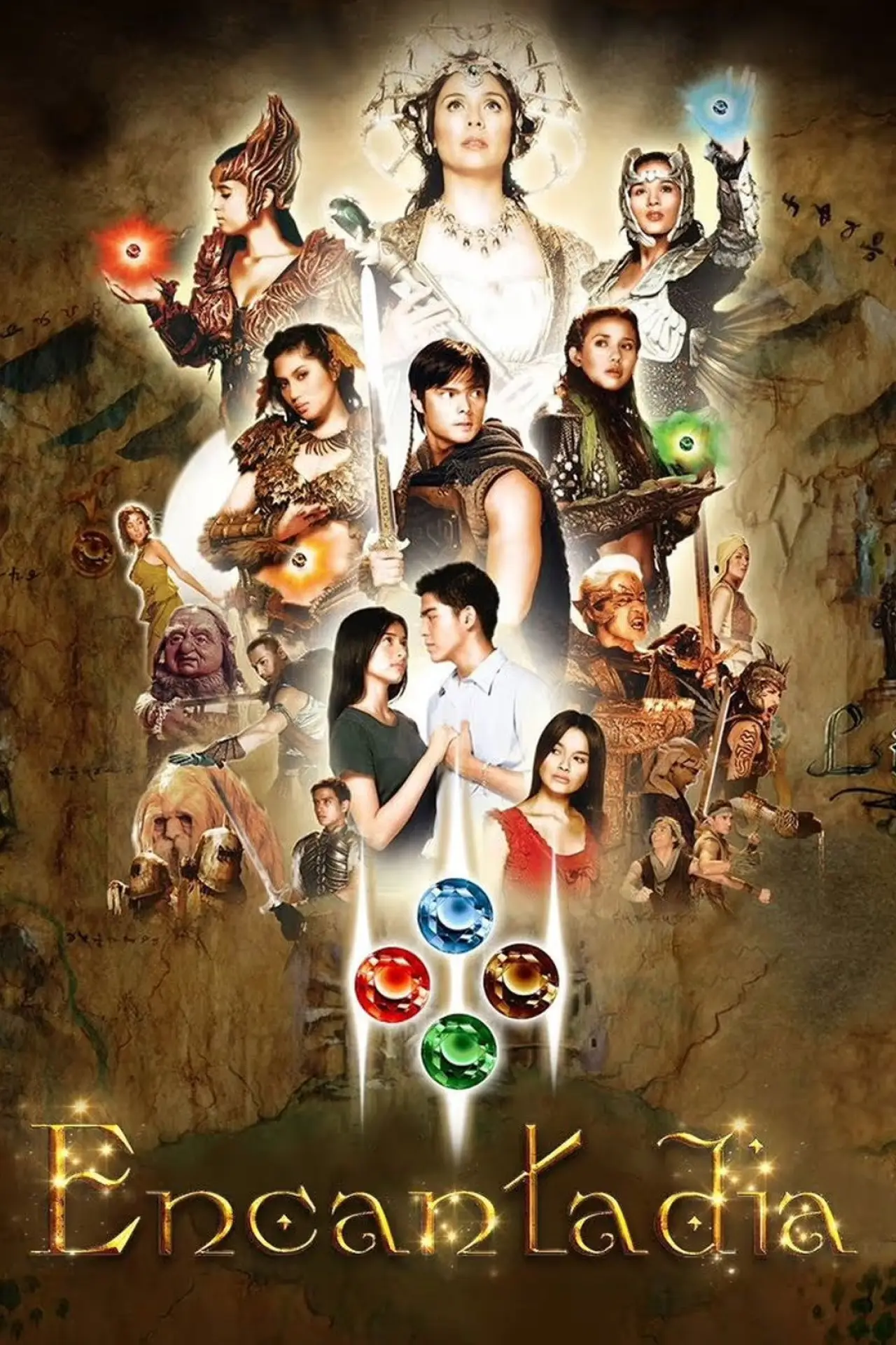 Plakat serialu "Encantadia"