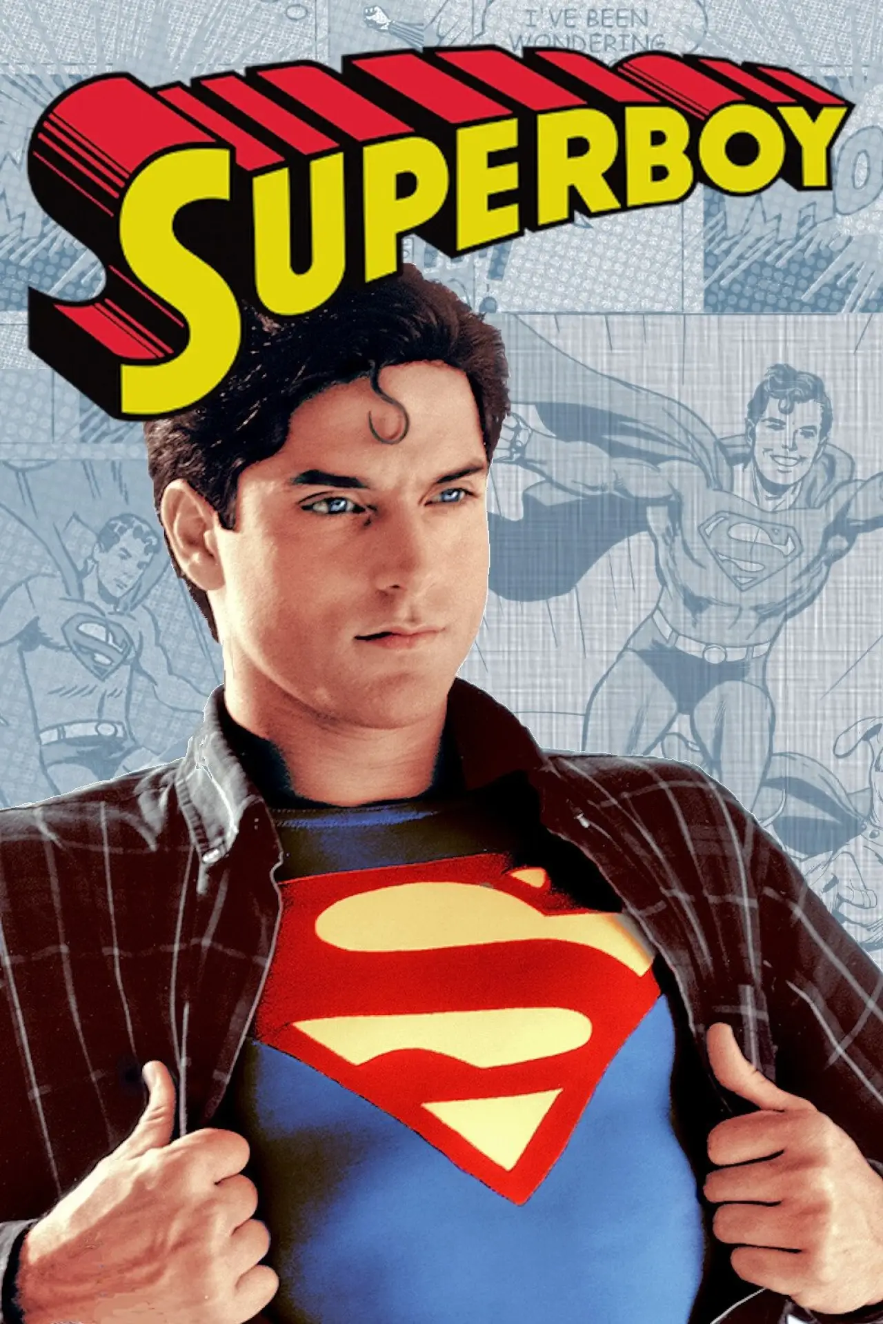 Plakat serialu "Superboy"