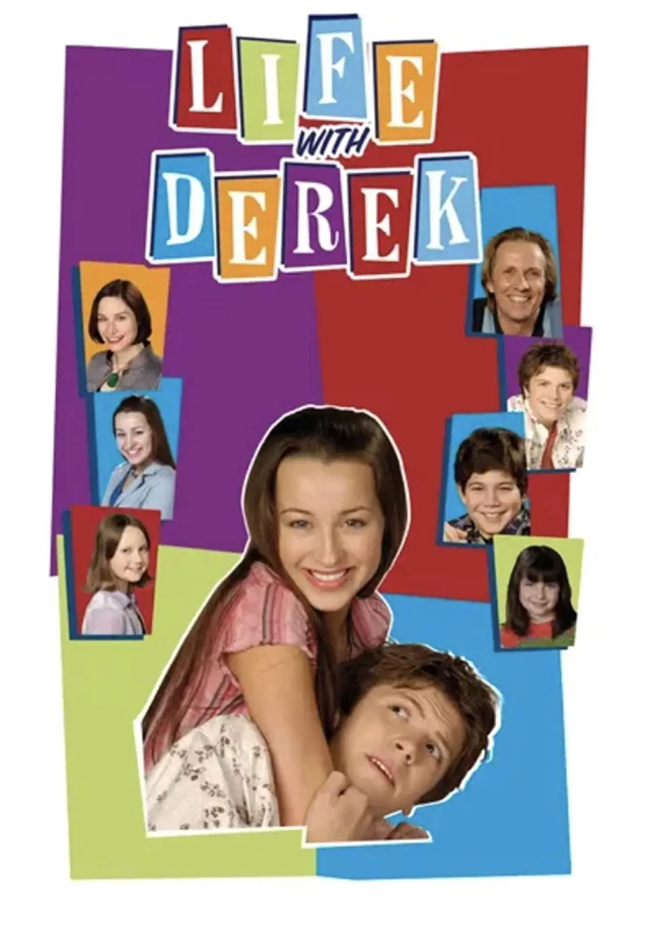 Plakat serialu "Życie z Derekem"