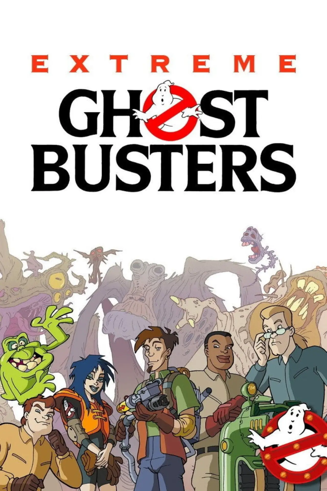 Plakat serialu "Extreme Ghostbusters"
