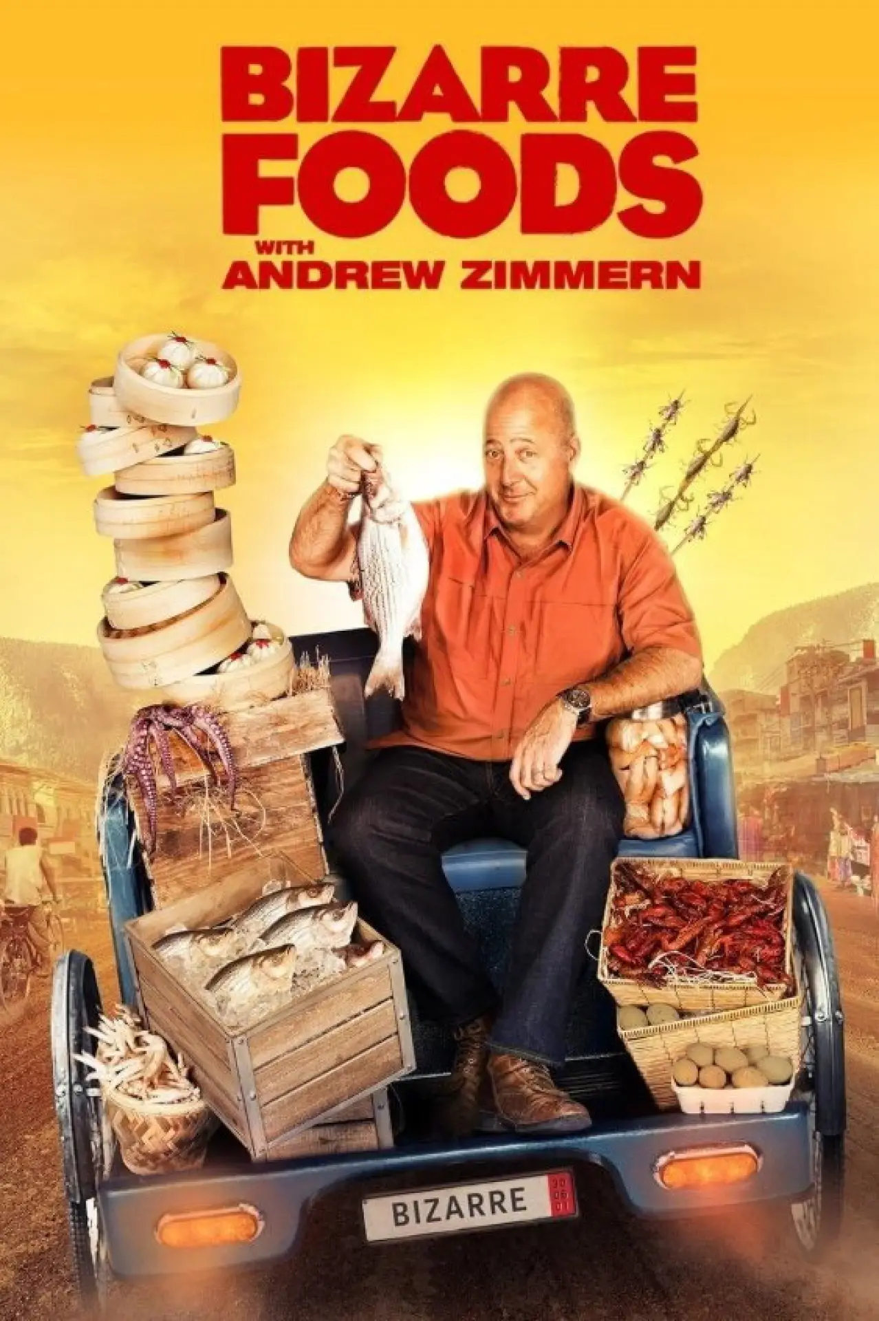 Plakat serialu "Dziwaczne potrawy"