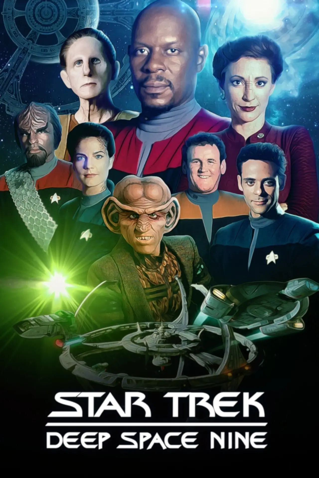 Постер к сериалу "Star Trek: Stacja Kosmiczna"