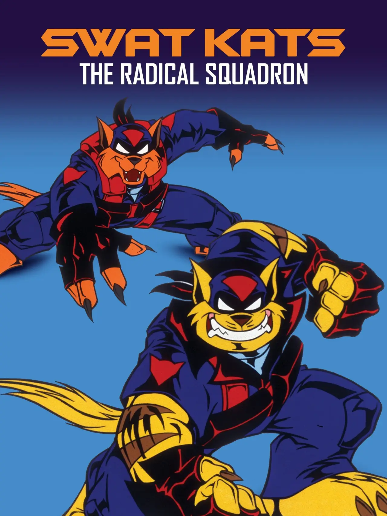Plakat serialu "SWAT Kats: The Radical Squadron"