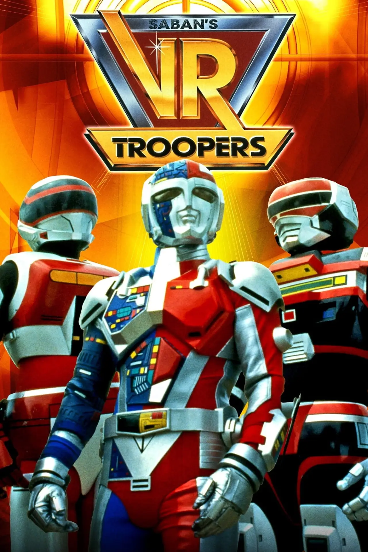 Plakat serialu "VR Troopers"