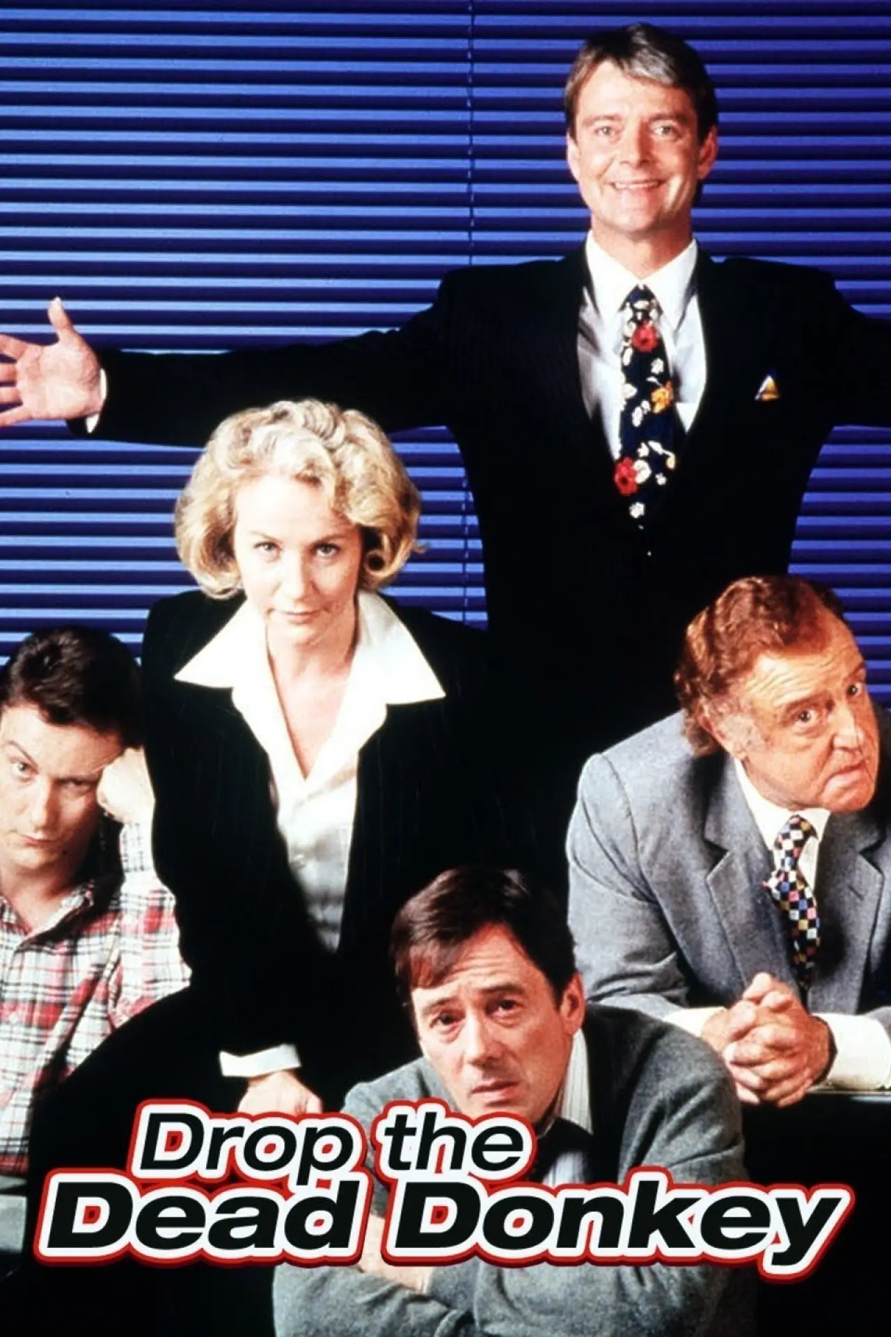 Plakat serialu "Drop the Dead Donkey"