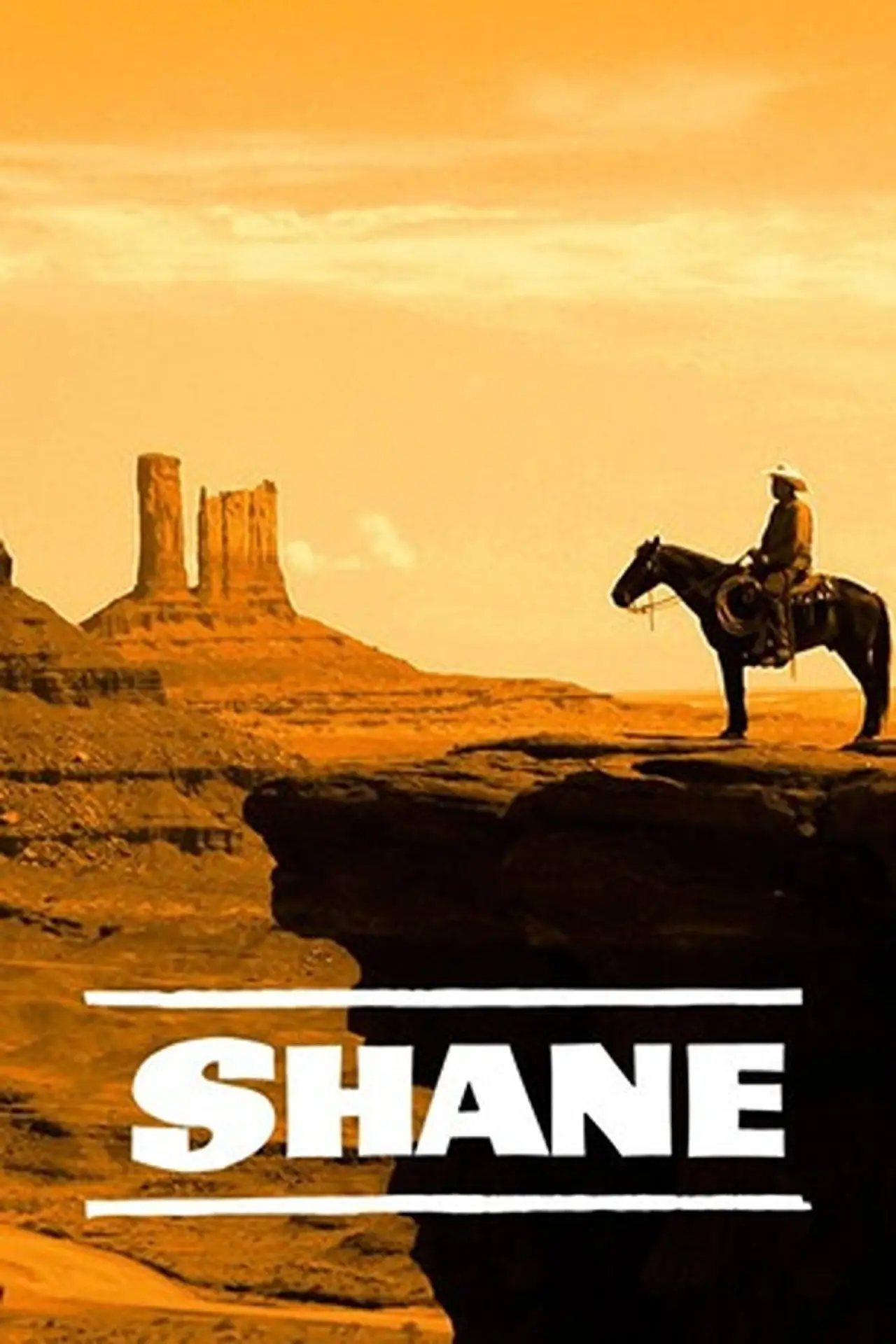 Plakat serialu "Shane"