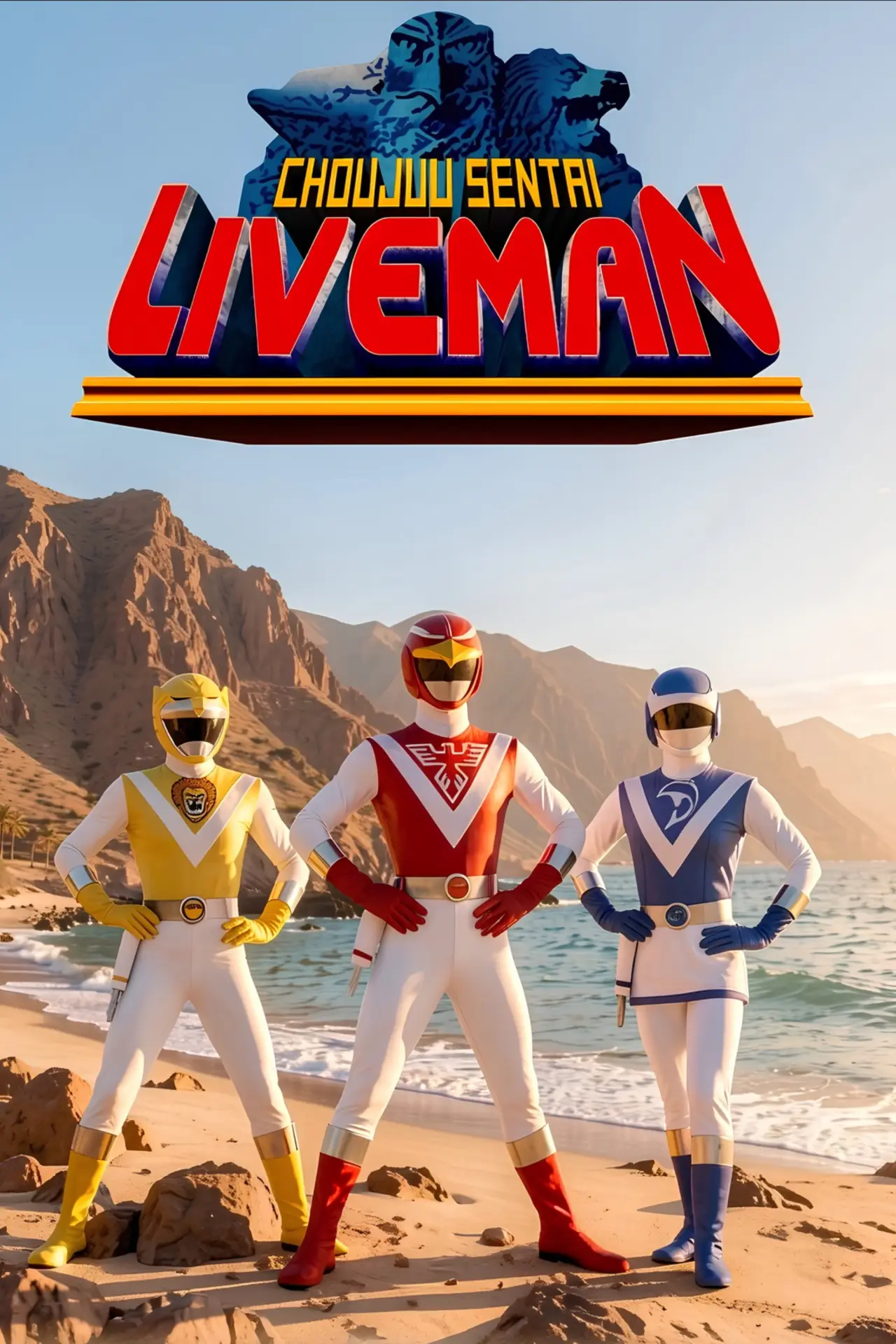 Plakat serialu "Choujuu Sentai Liveman"