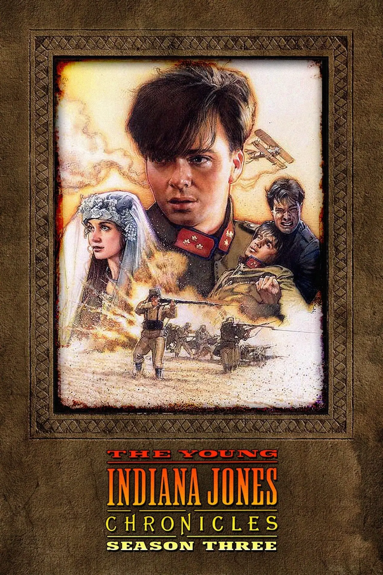 Постер к сериалу "Kroniki młodego Indiany Jonesa"