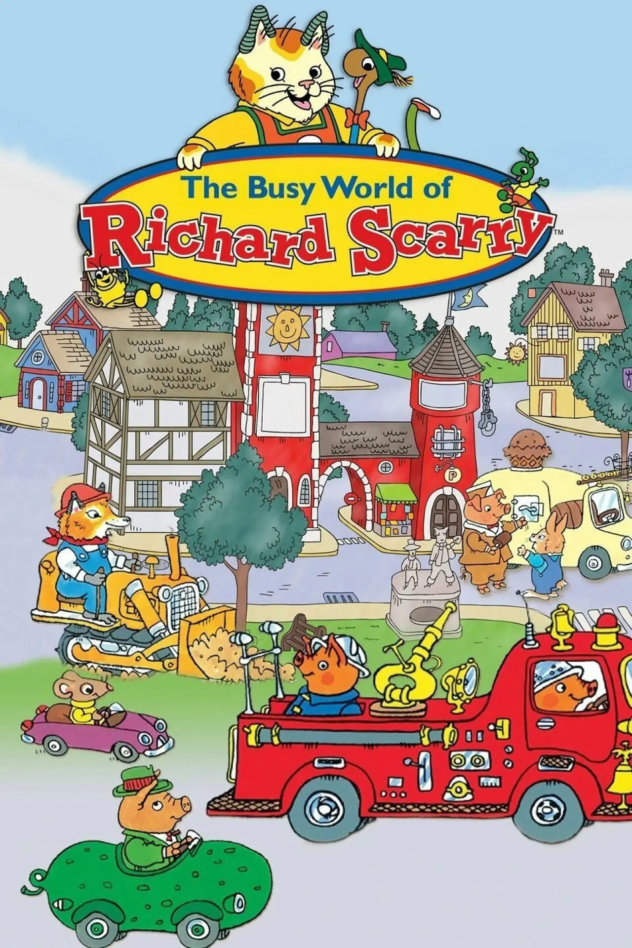 Plakat serialu "The Busy World of Richard Scarry"