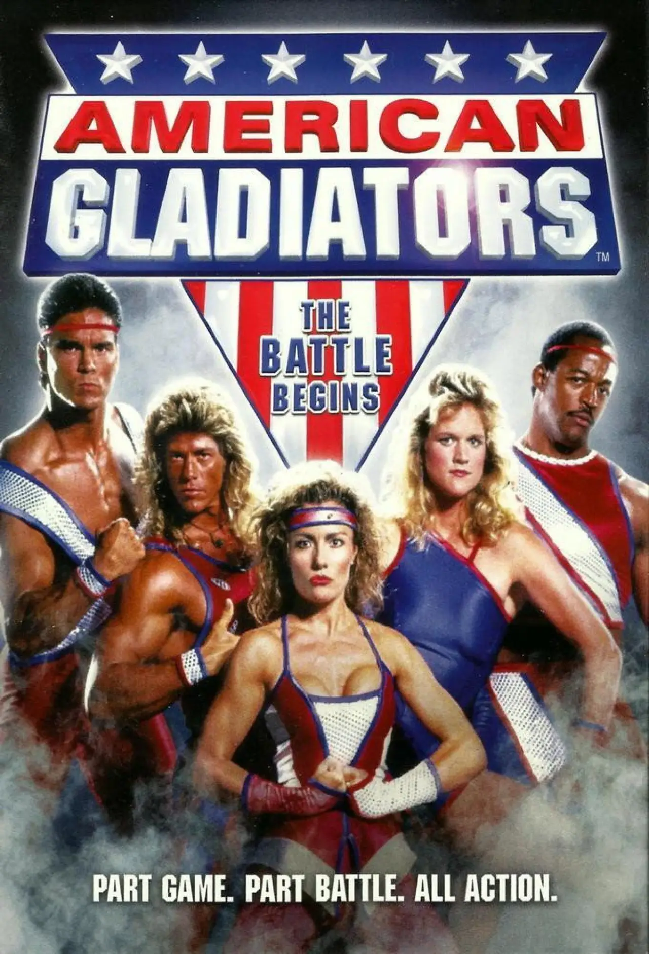 Plakat serialu "American Gladiators"