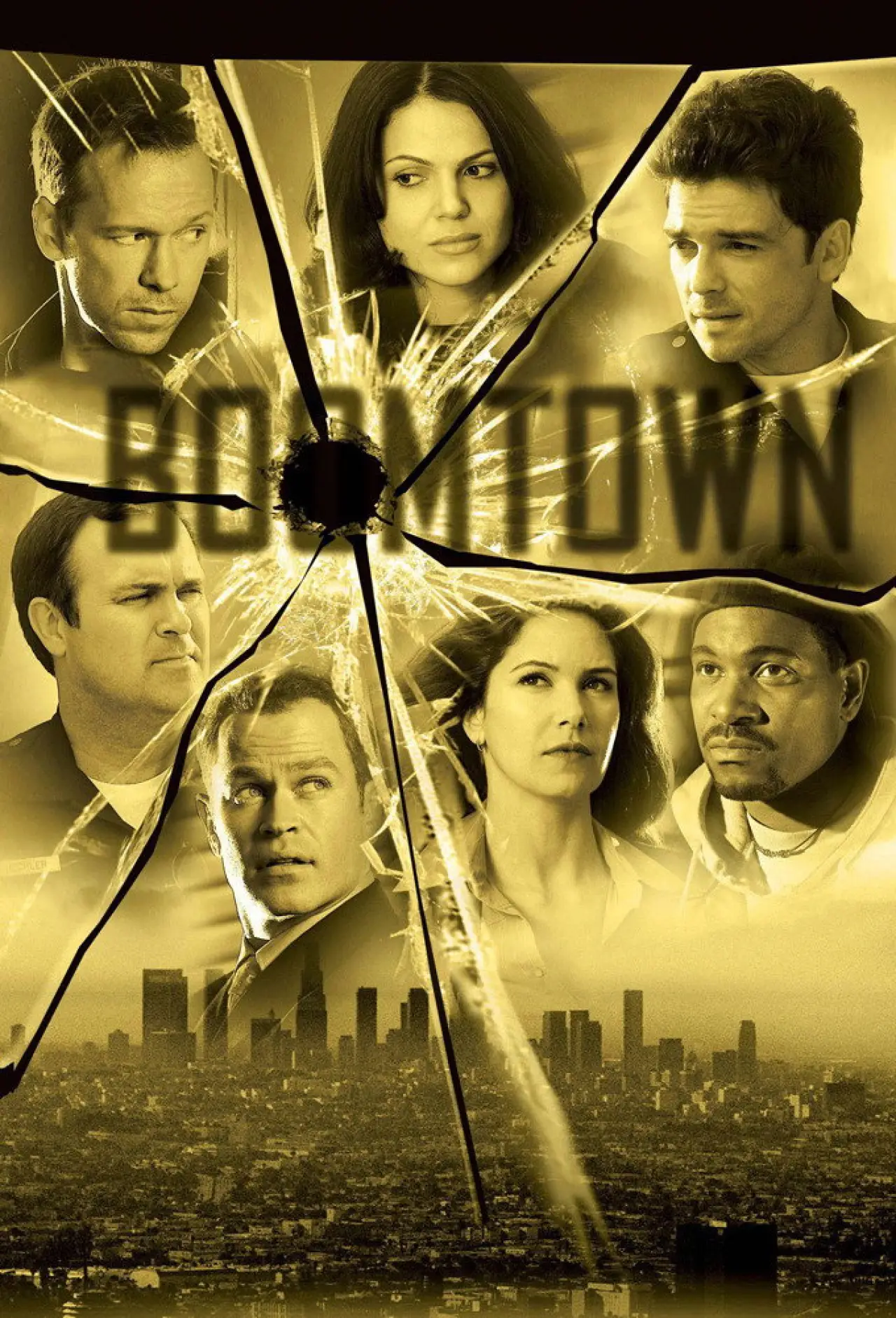 Plakat serialu "Boomtown"
