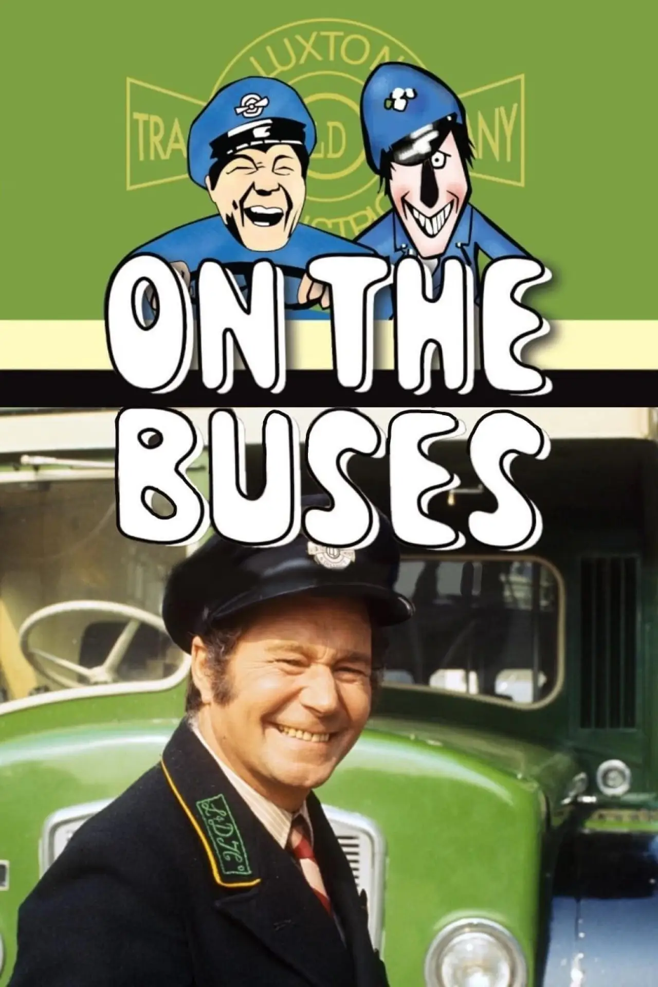 Plakat serialu "On the Buses"