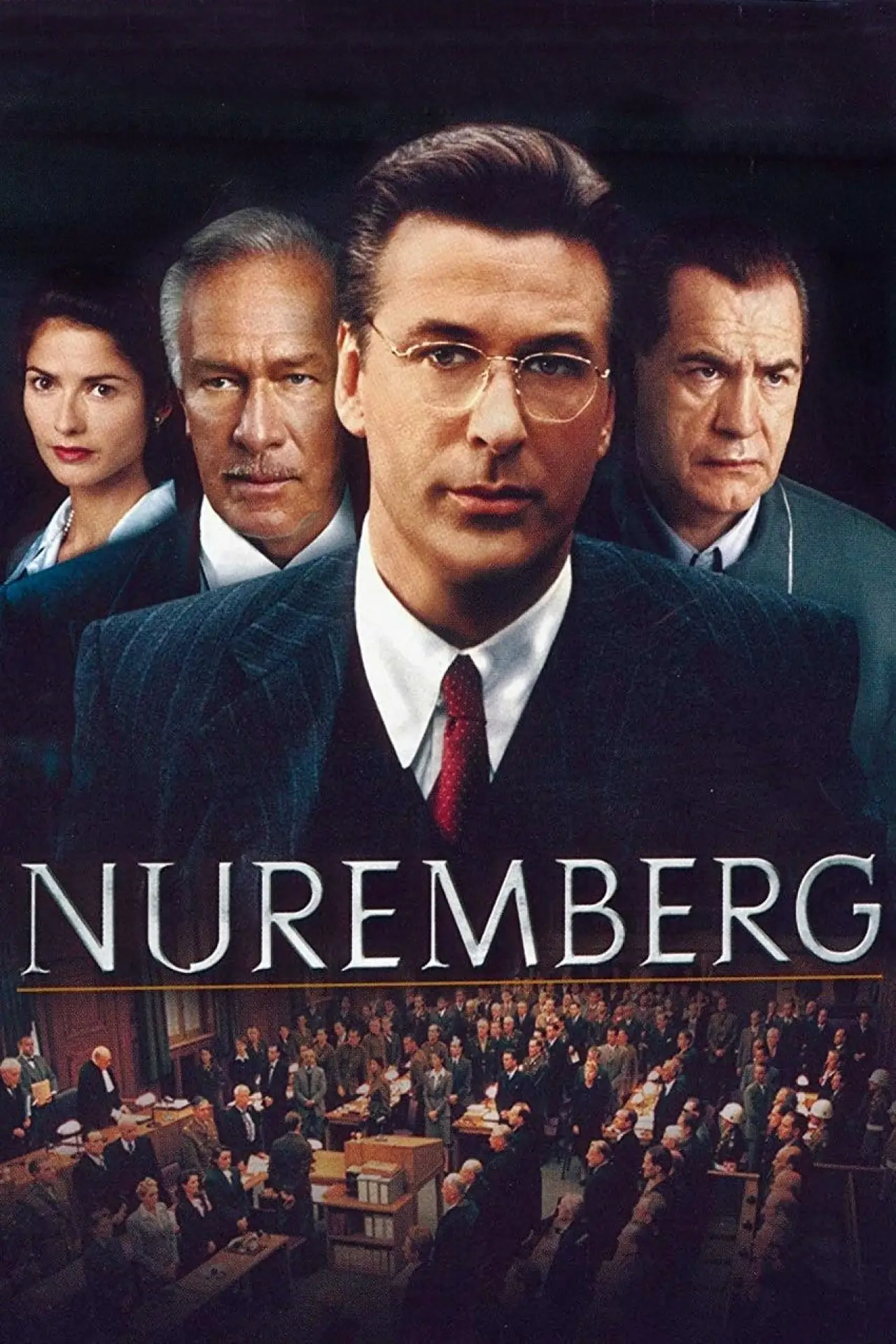 Plakat serialu "Norymberga"