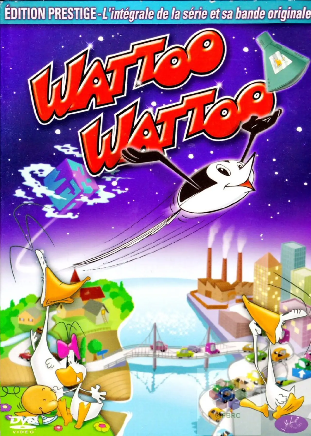 Plakat serialu "Wattoo Wattoo Super Bird"