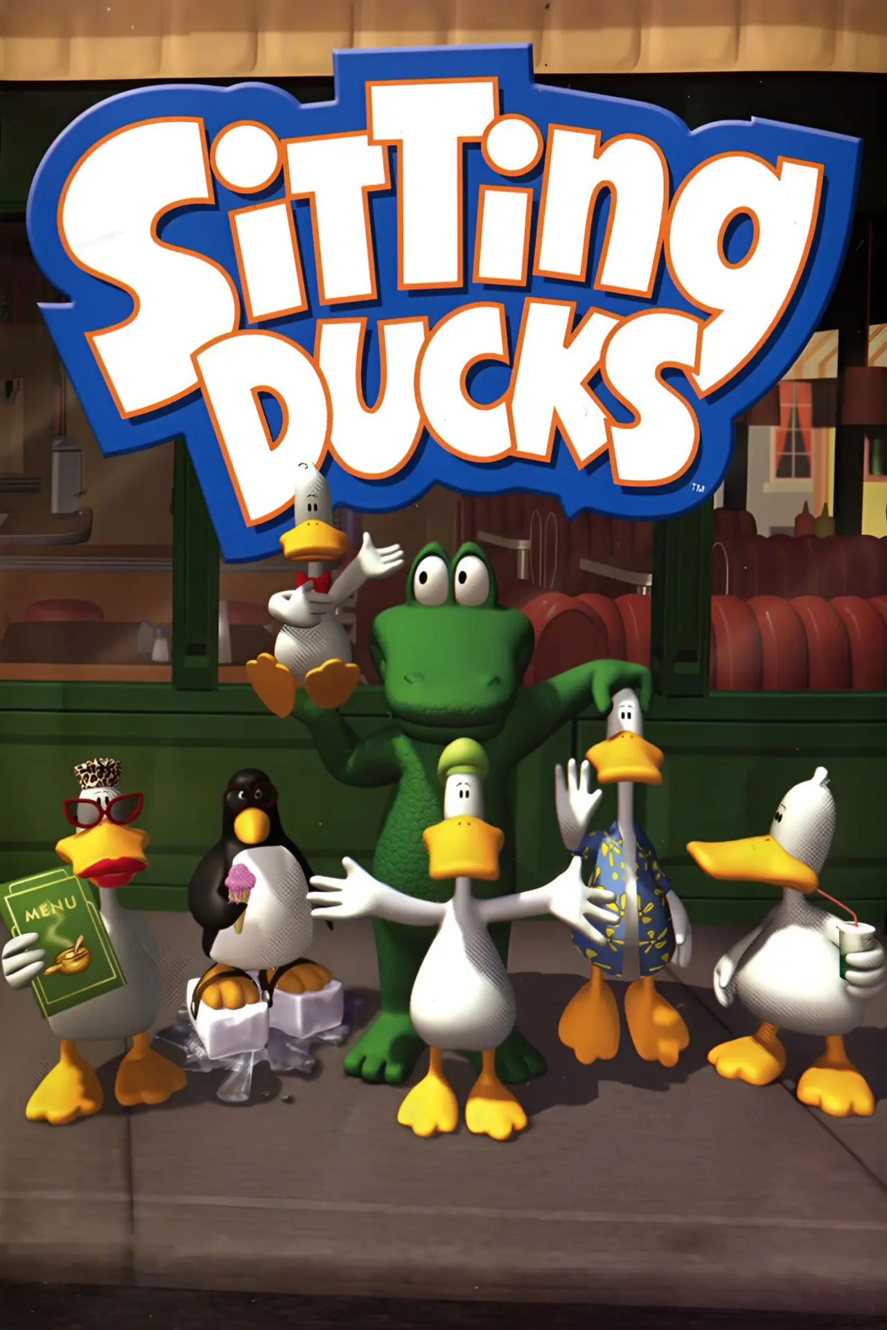 Plakat serialu "Sitting Ducks"