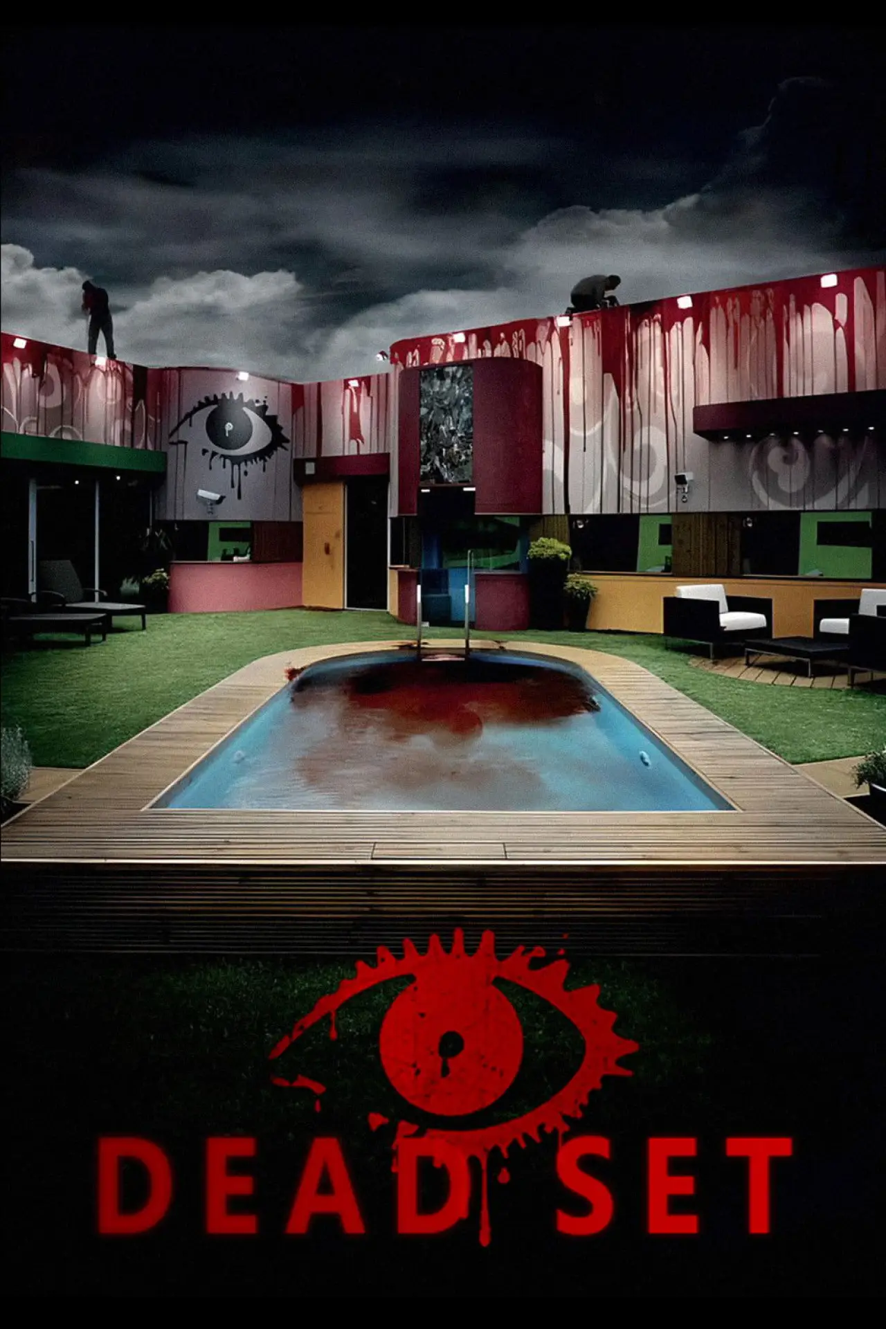 Plakat serialu "W domu zombie"