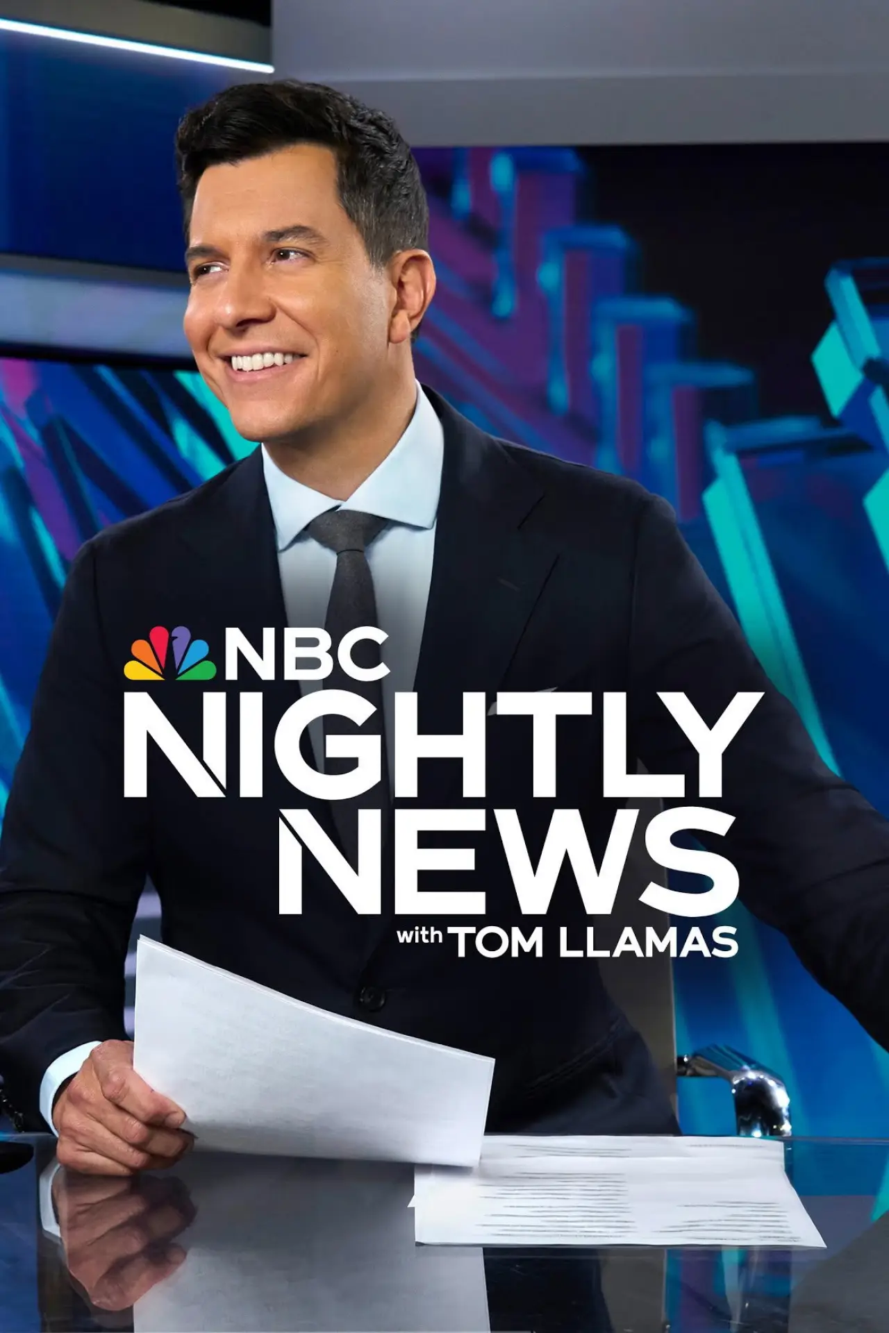 Plakat serialu "NBC Nightly News"