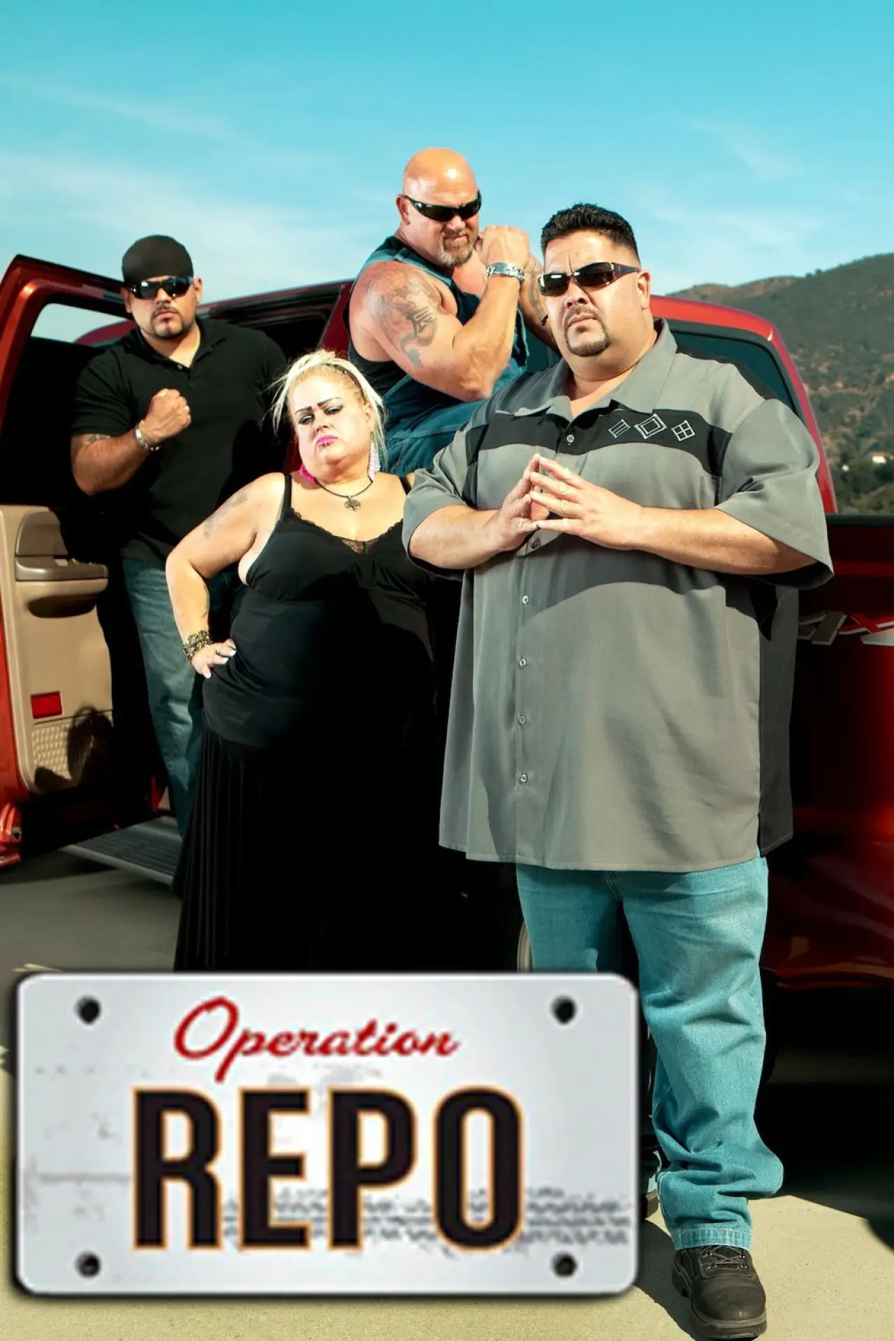 Plakat serialu "Operation Repo"