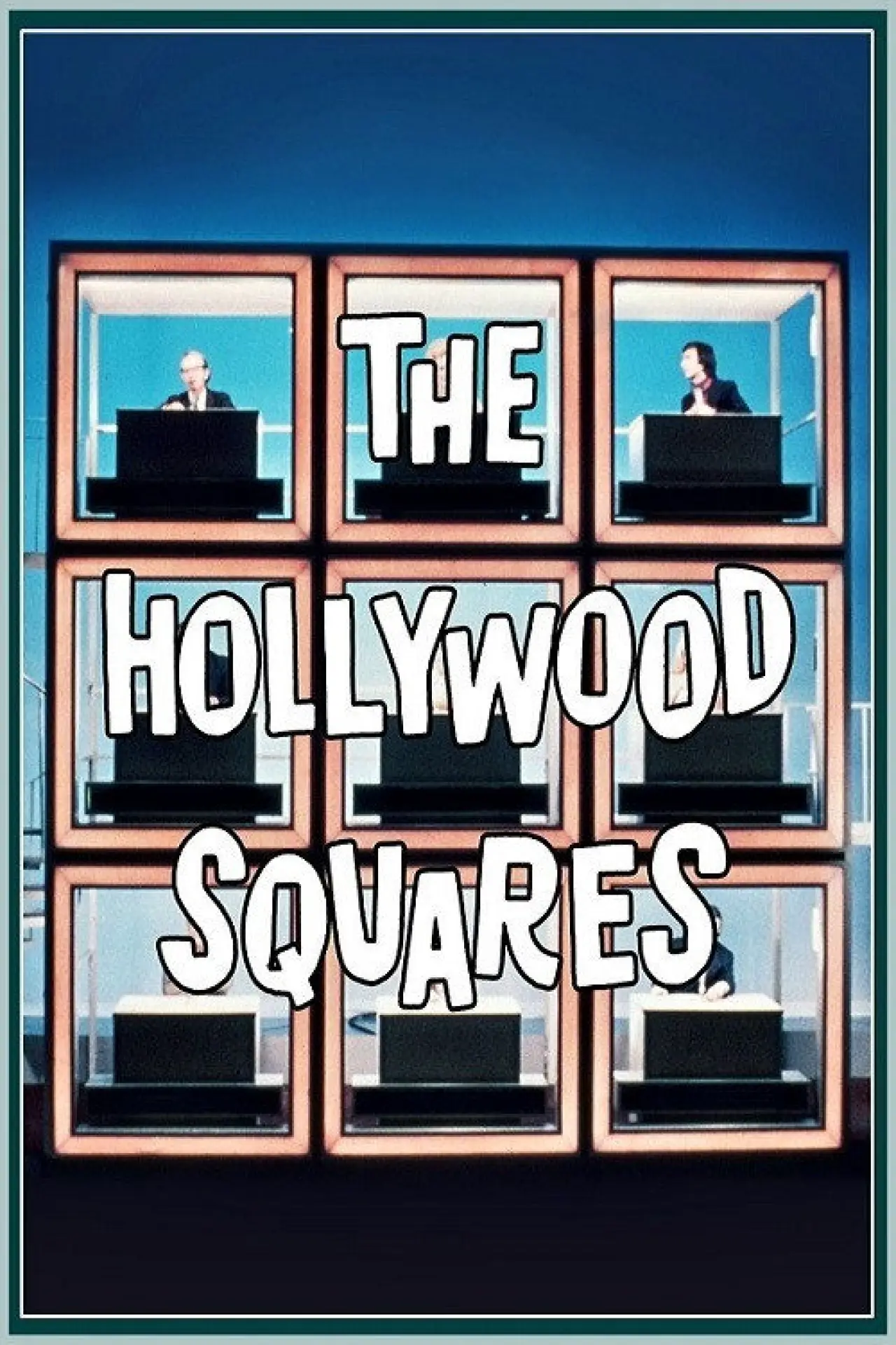 Plakat serialu "Hollywood Squares"