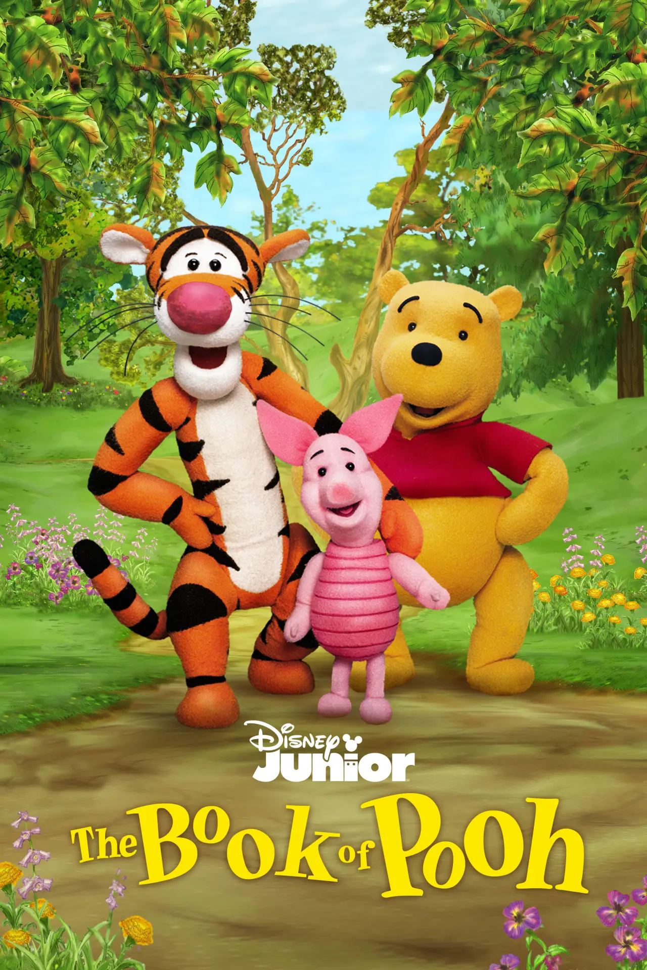 Plakat serialu "The Book of Pooh"