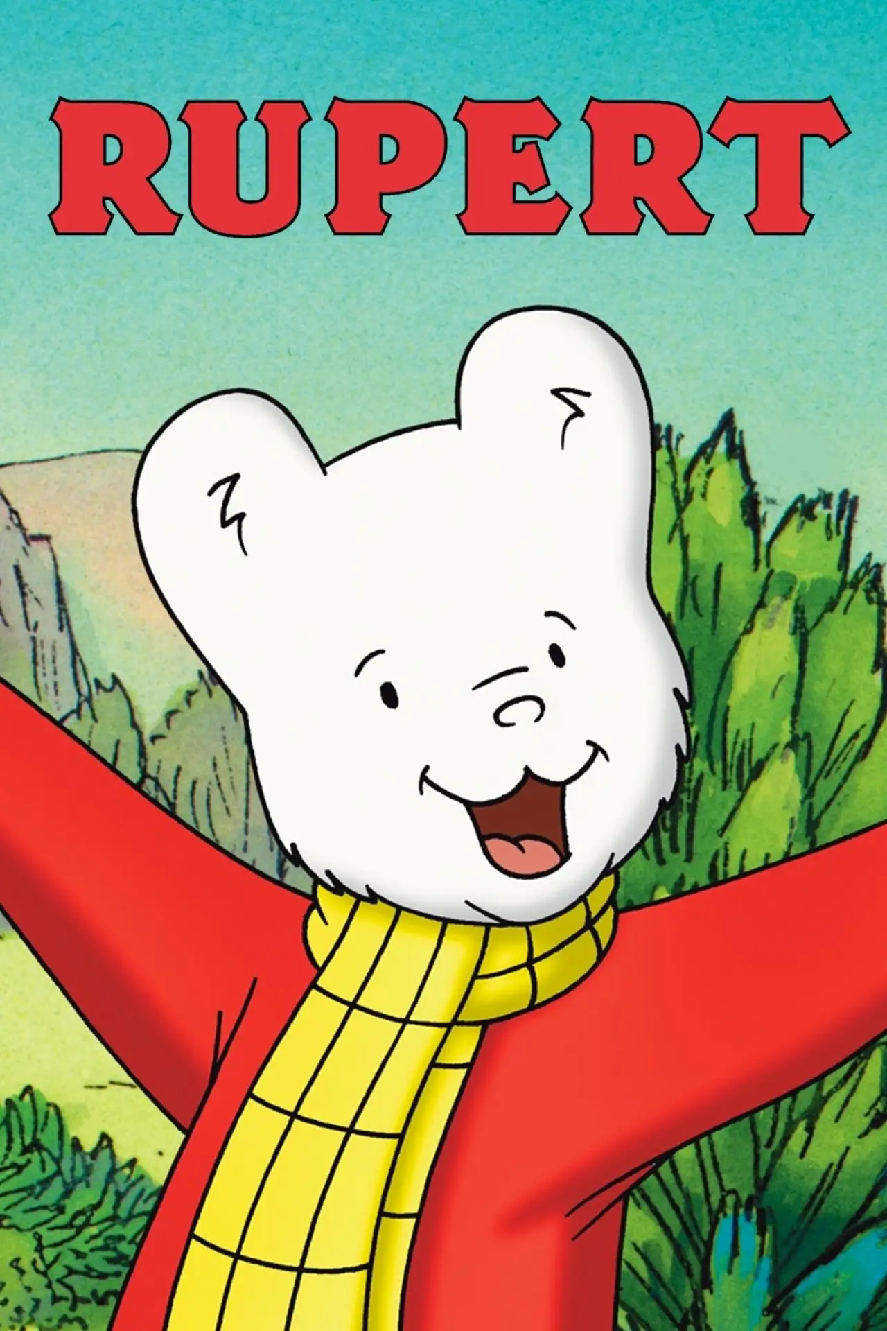 Plakat serialu "Rupert"