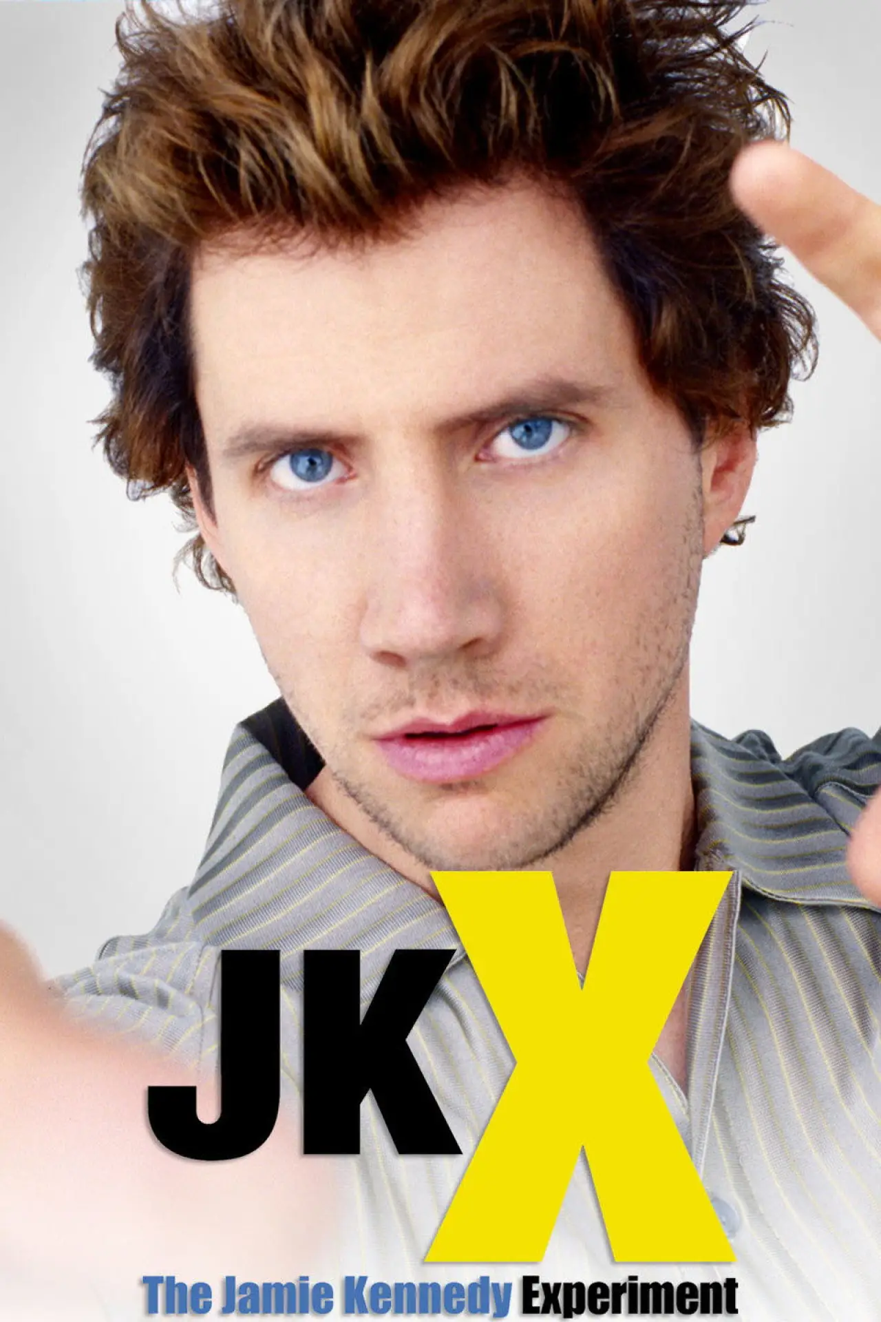 Plakat serialu "Eksperyment Jamiego Kennedy