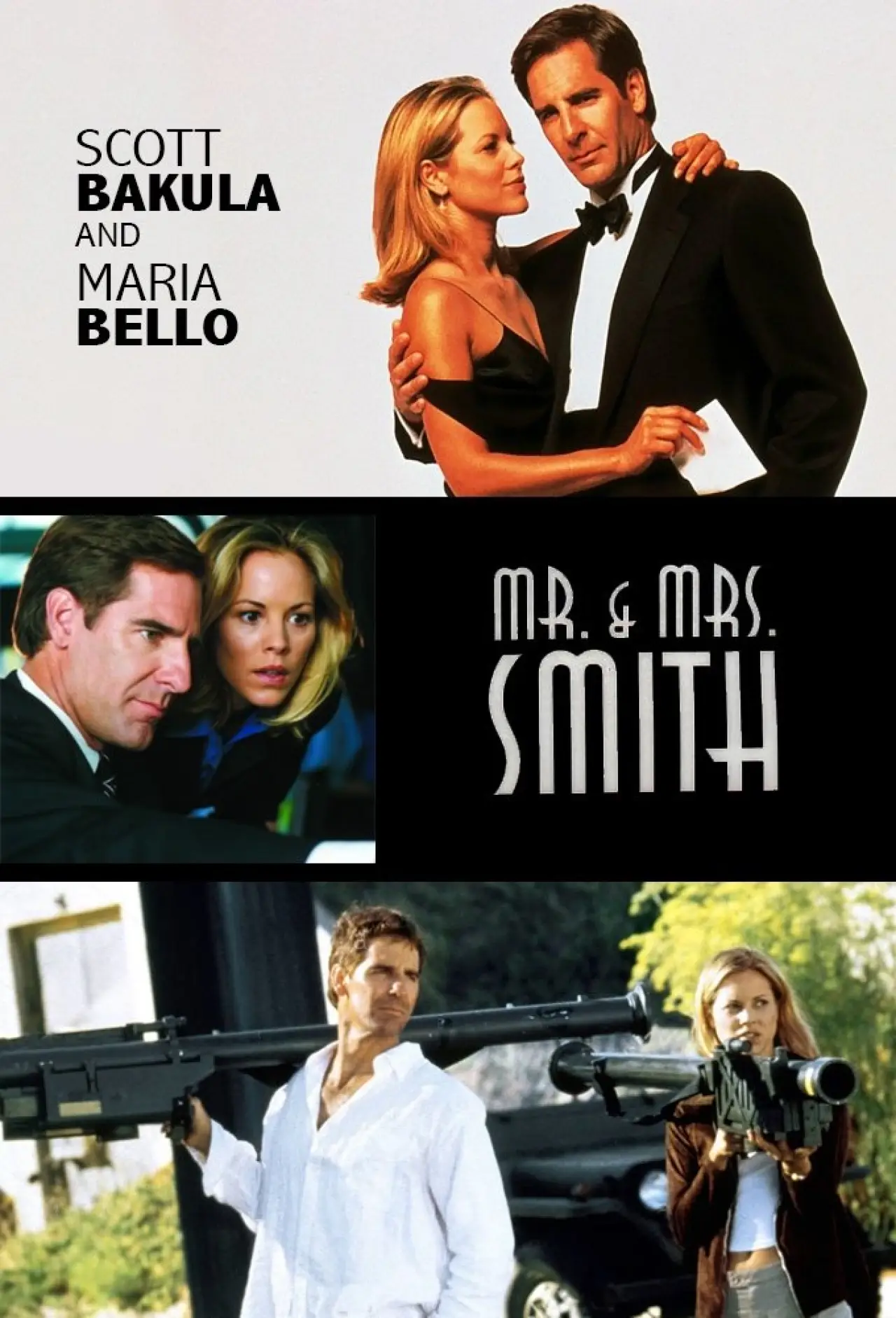 Plakat serialu "Pan i pani Smith"