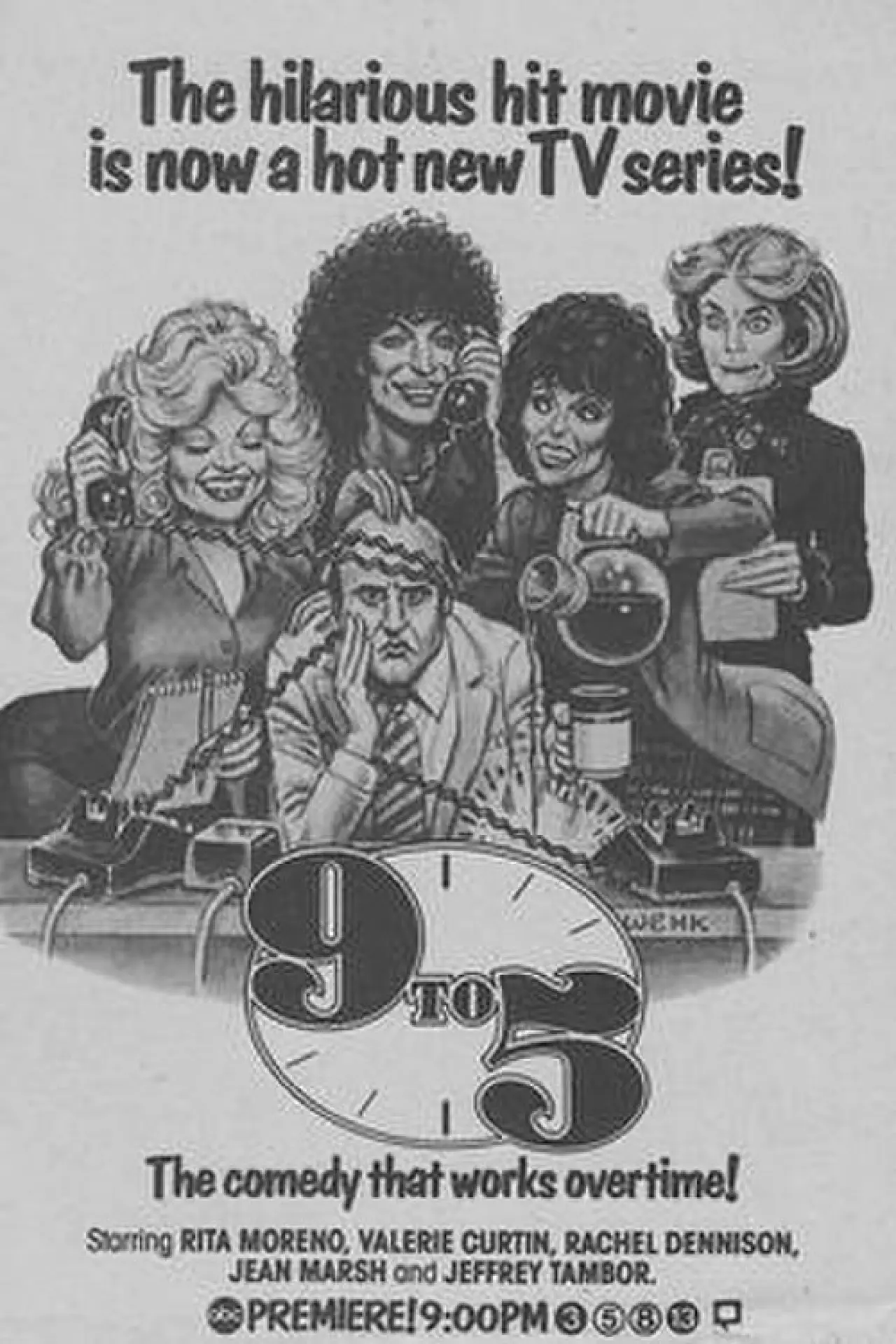 Plakat serialu "Od 9 do 5"