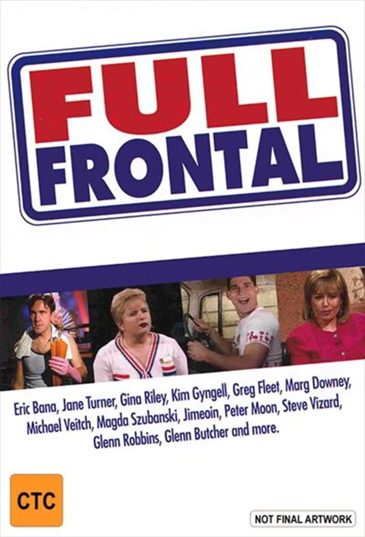 Plakat serialu "Full Frontal"