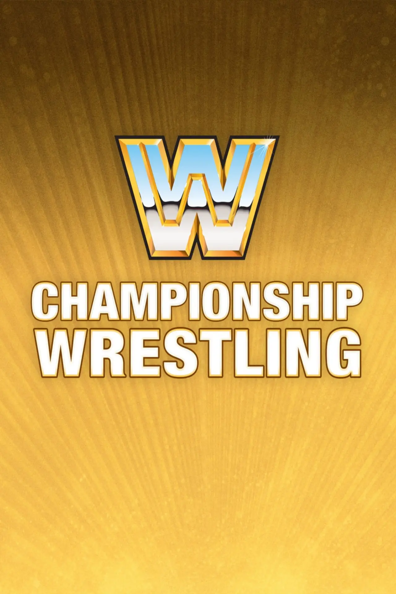 Plakat serialu "WWF Championship Wrestling"