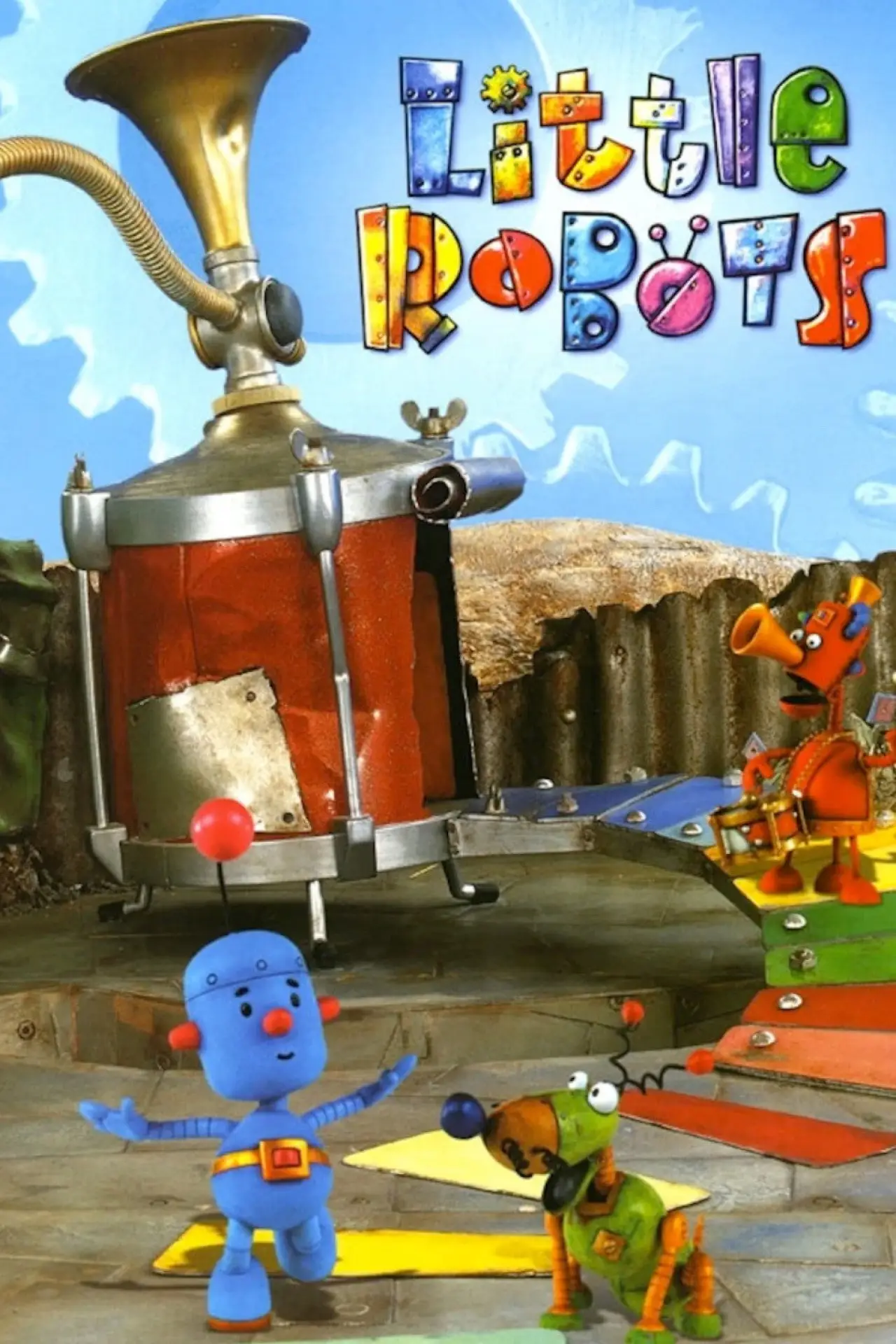Plakat serialu "Małe roboty"