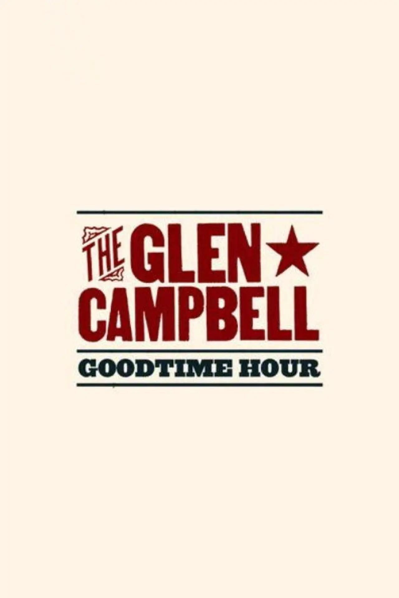 Plakat serialu "The Glen Campbell Goodtime Hour"