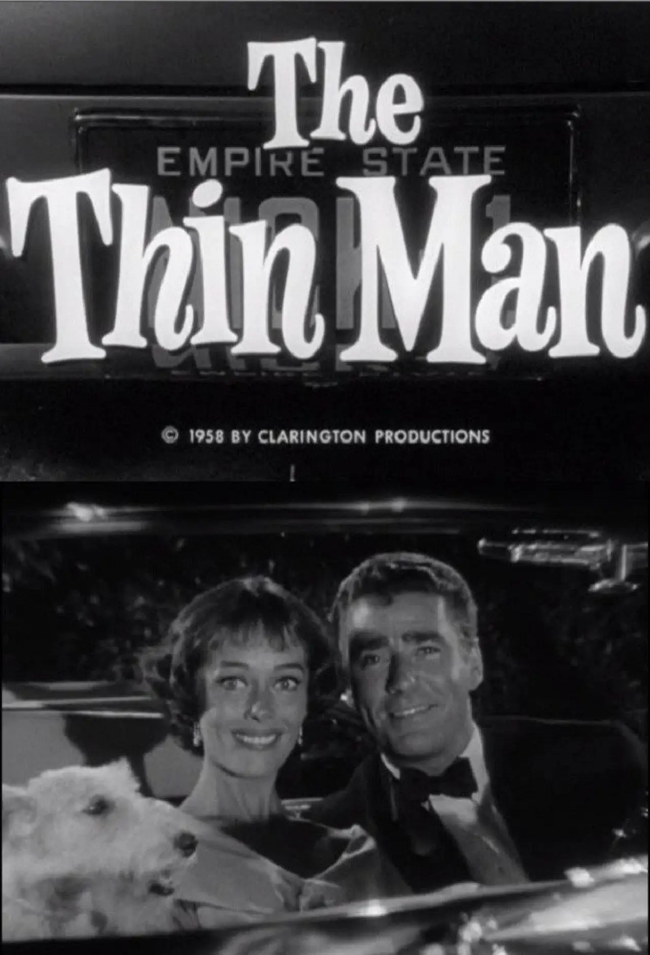 Plakat serialu "The Thin Man"