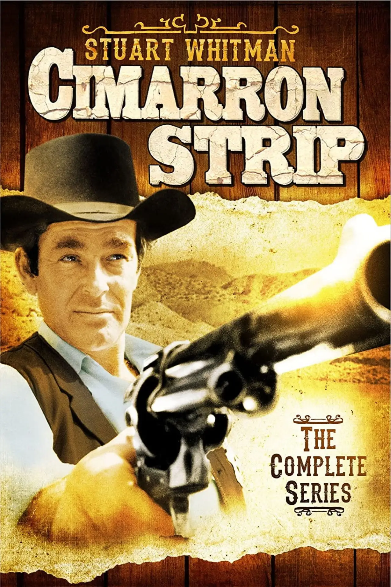 Plakat serialu "Cimarron Strip"
