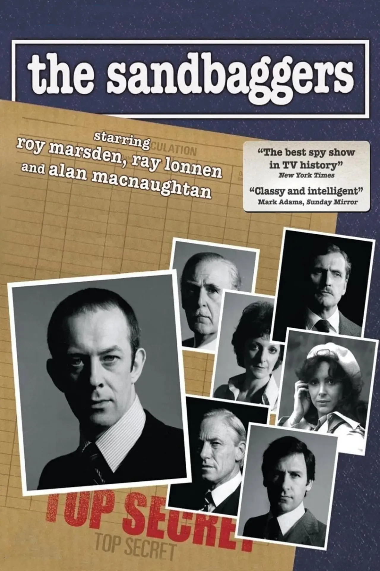 Plakat serialu "Sandbaggers"