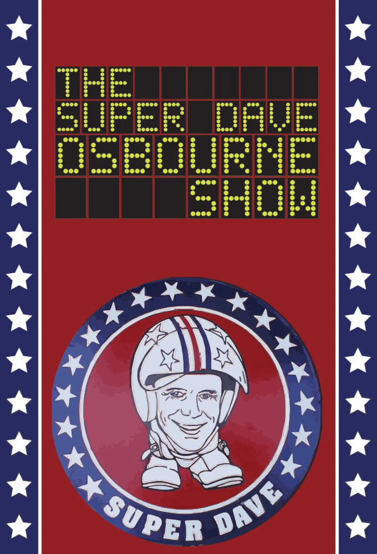 Plakat serialu "Super Dave"
