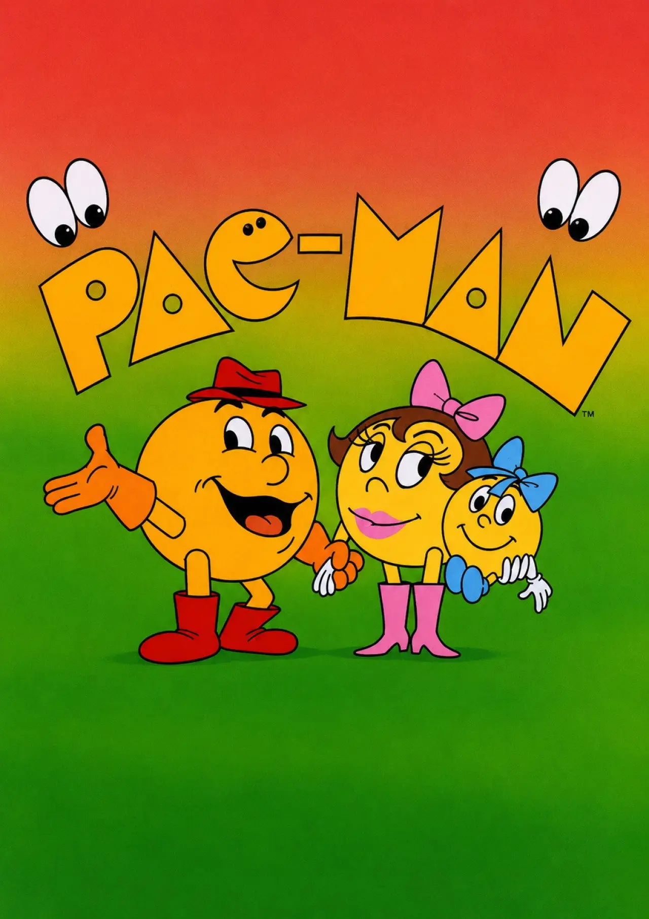 Plakat serialu "Pac-Man"