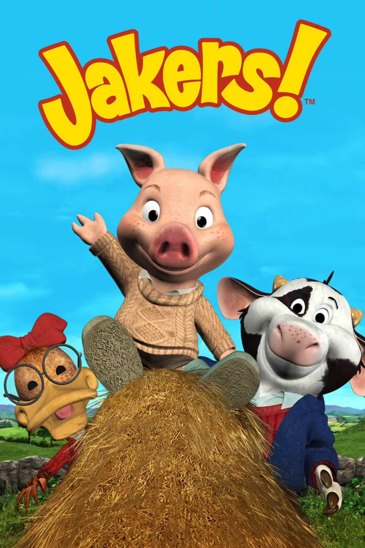 Plakat serialu "Jakers! Przygody Piggley Winks"