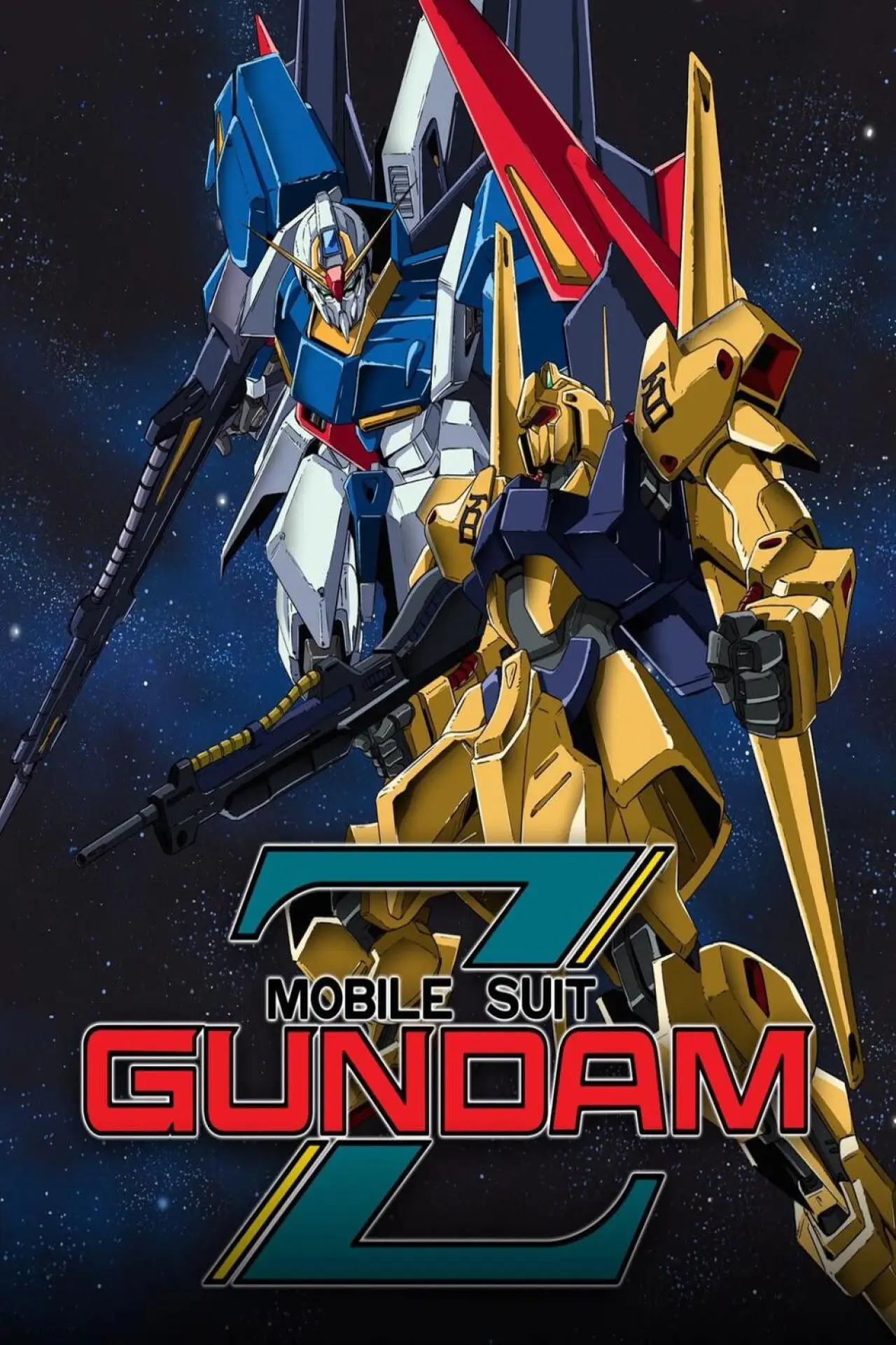 Plakat serialu "Mobile Suit Zeta Gundam"