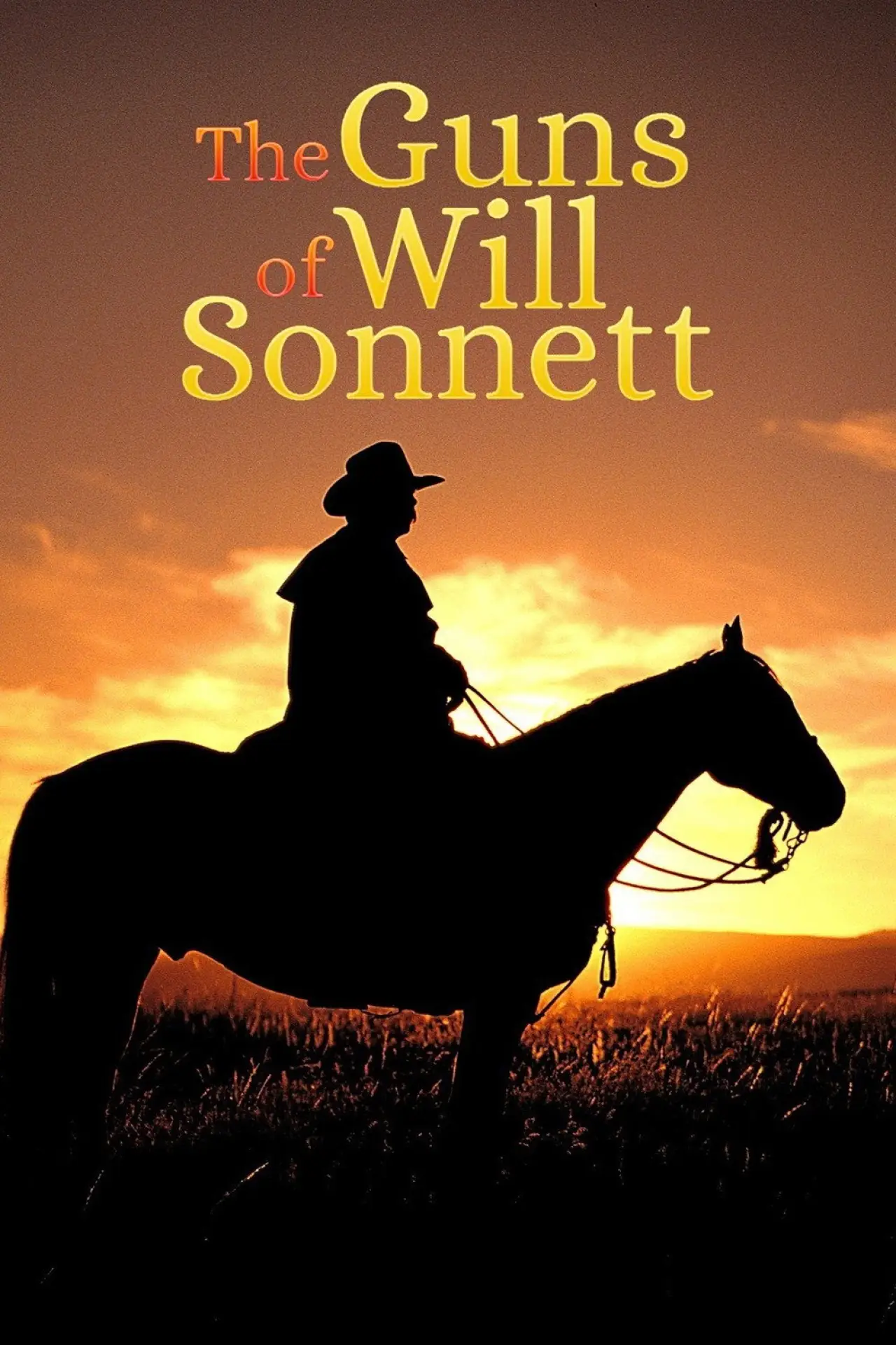 Plakat serialu "Pistolety Willa Sonnetta"