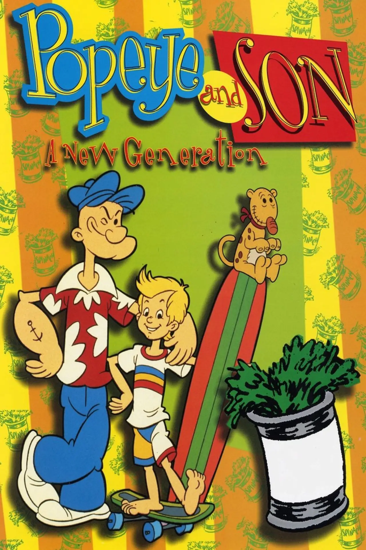 Plakat serialu "Popeye i syn"