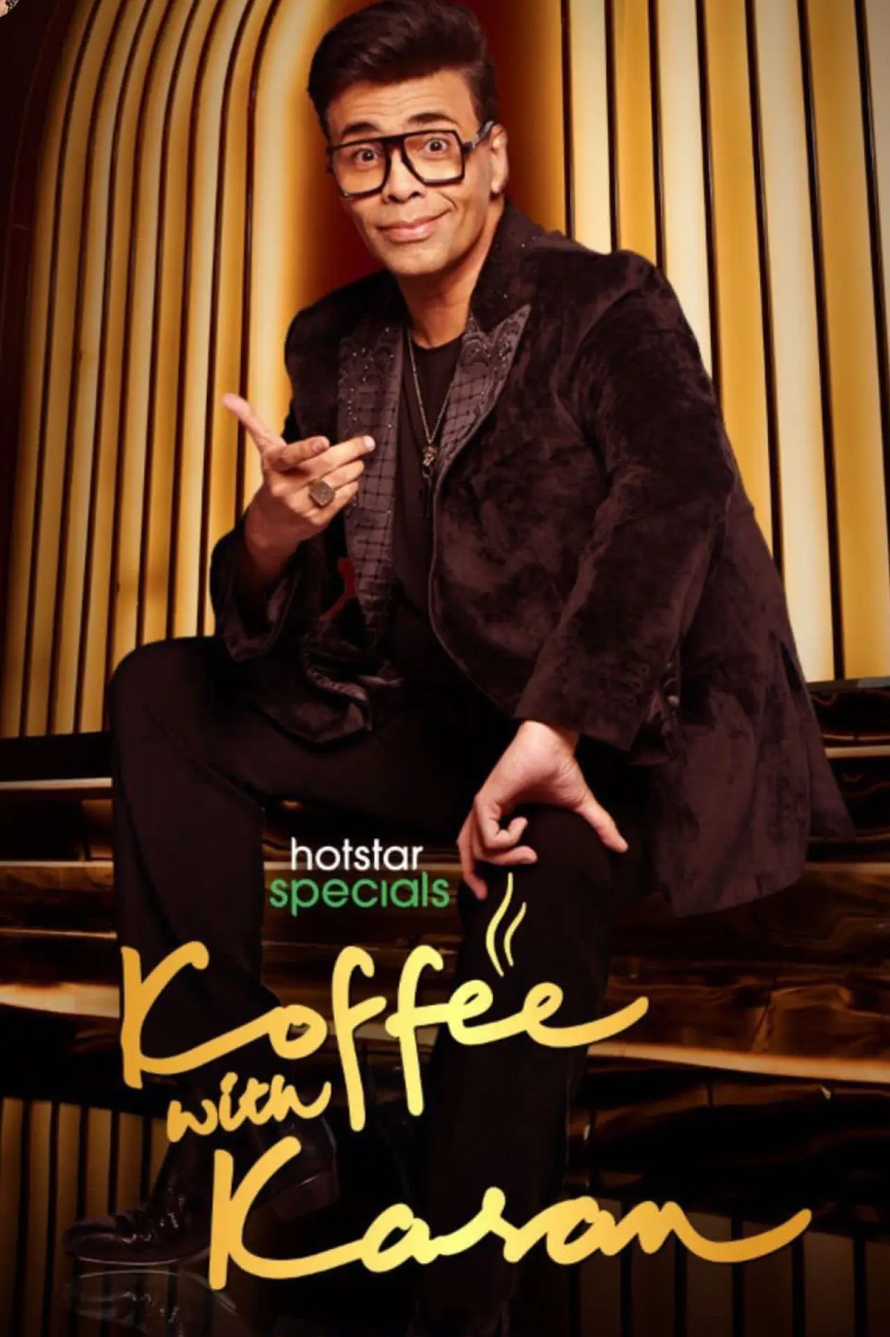 Постер к сериалу "Koffee with Karan"