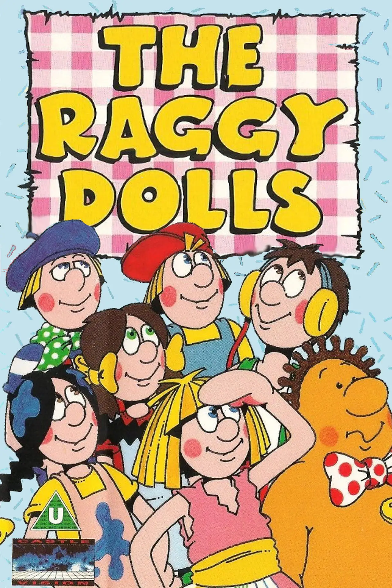 Plakat serialu "The Raggy Dolls"