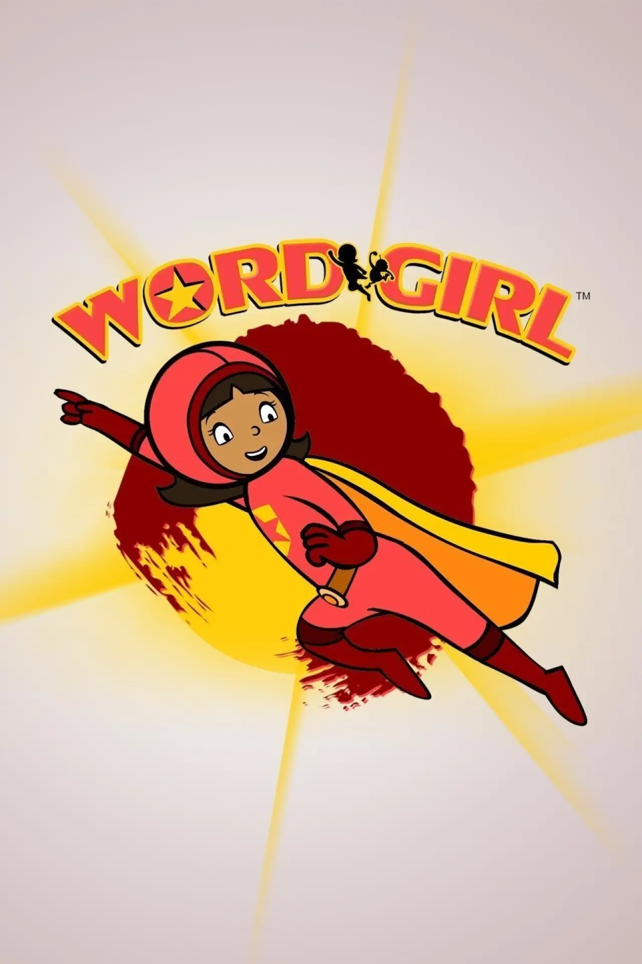 Plakat serialu "WordGirl"