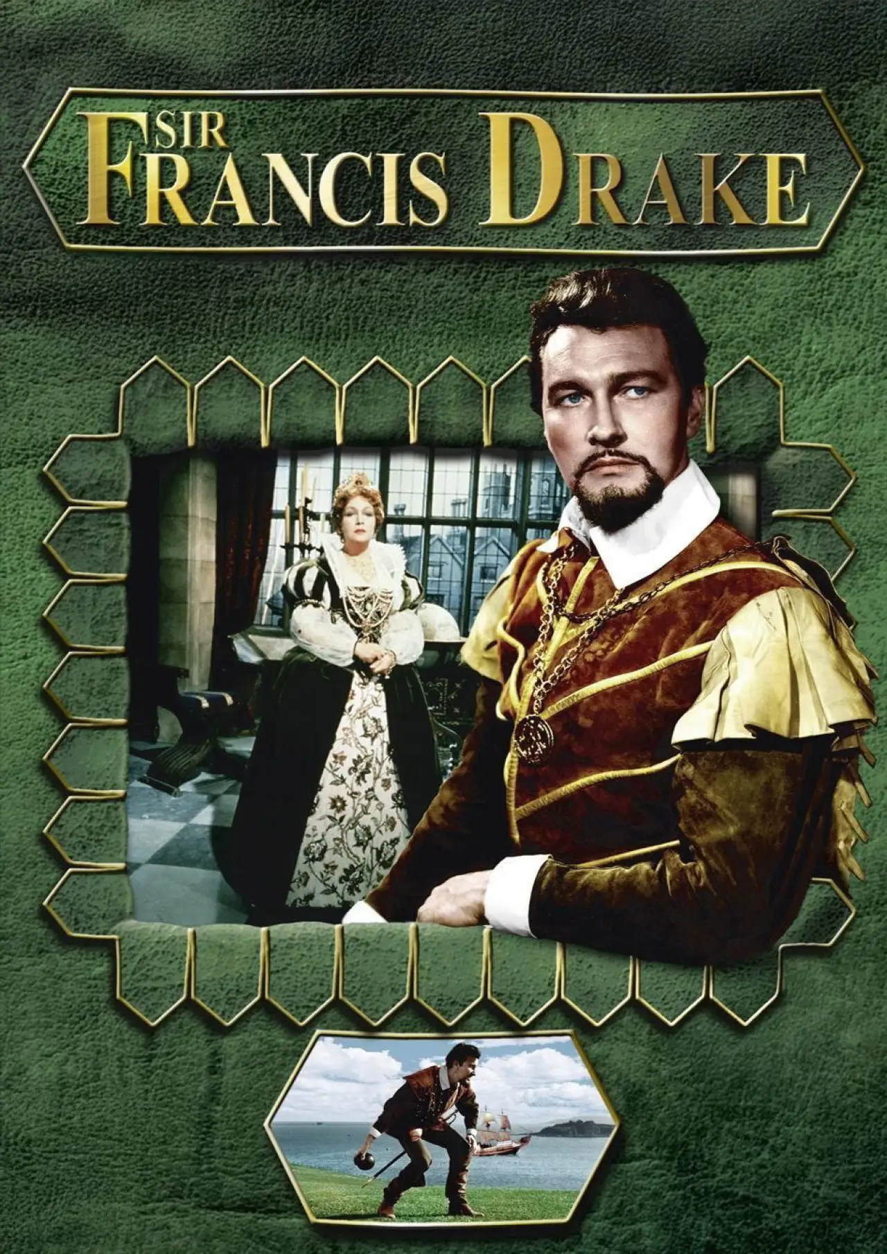 Plakat serialu "Sir Francis Drake"