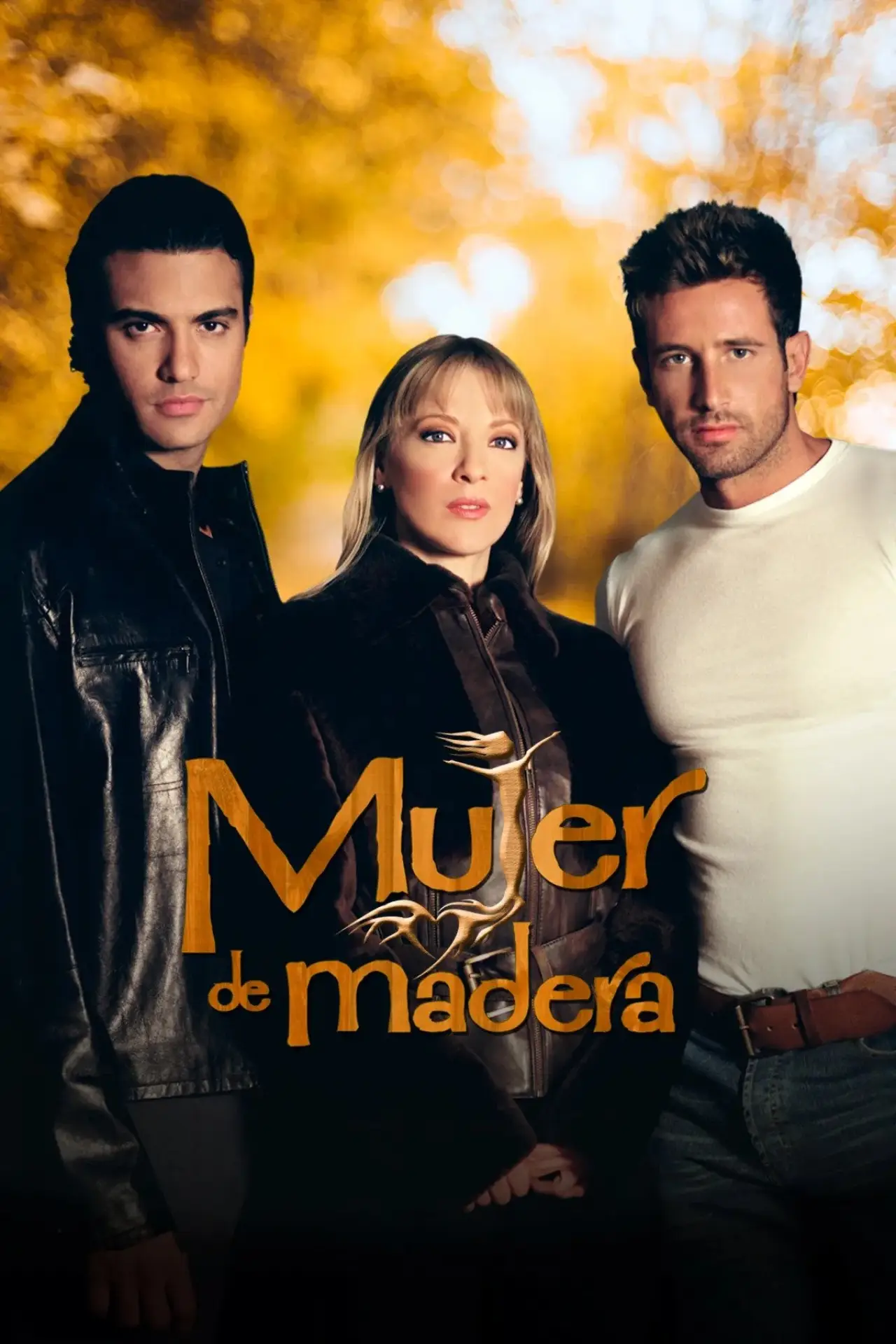 Plakat serialu "Mujer de Madera"