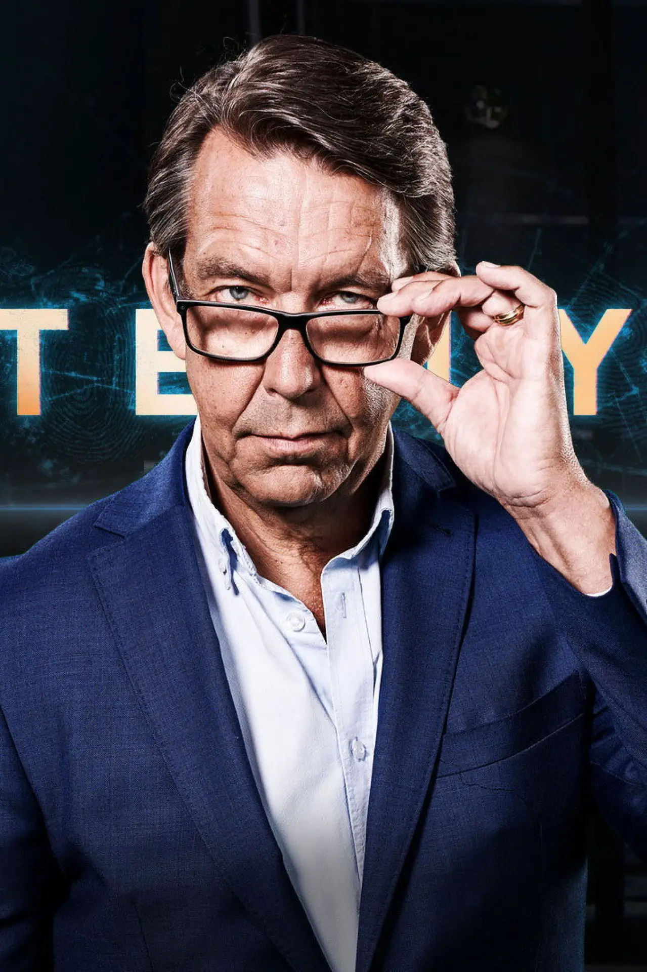 Plakat serialu "Efterlyst"