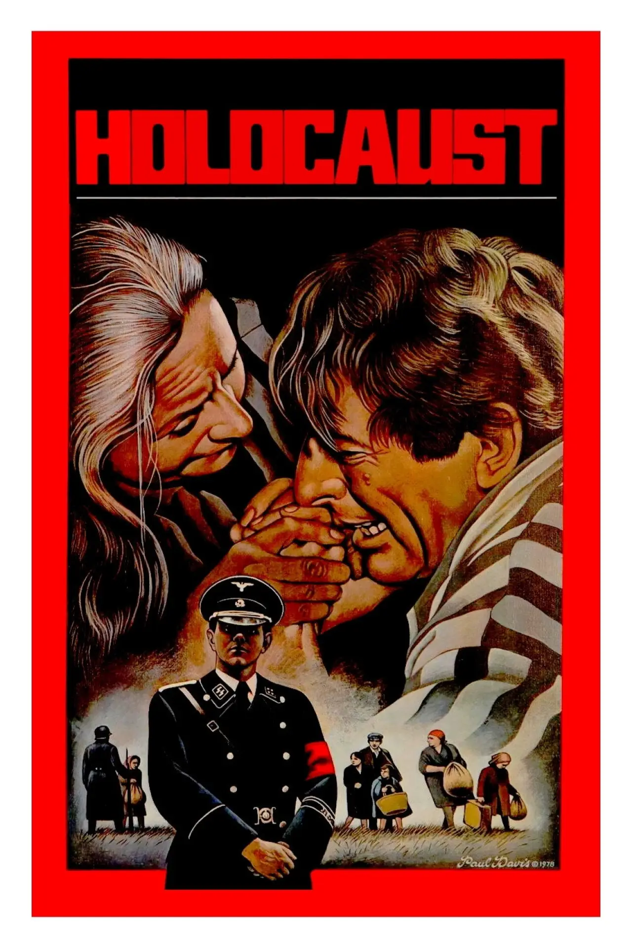 Plakat serialu "Holokaust"